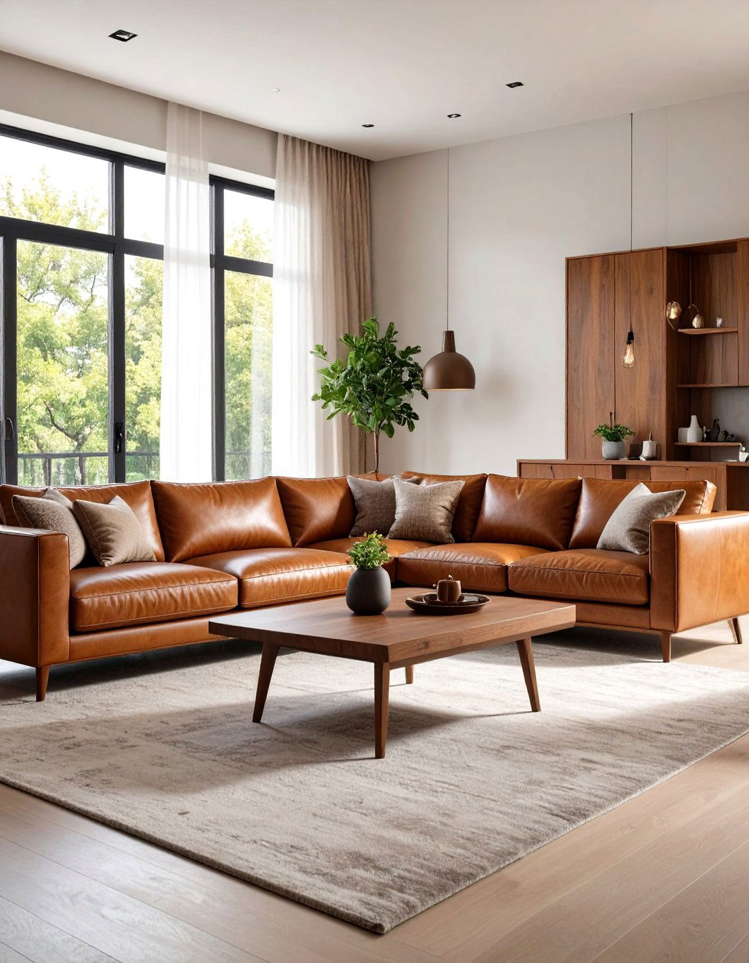 Leather Sofa Seating Arrangement - 24 Tuscan Living Room Ideas