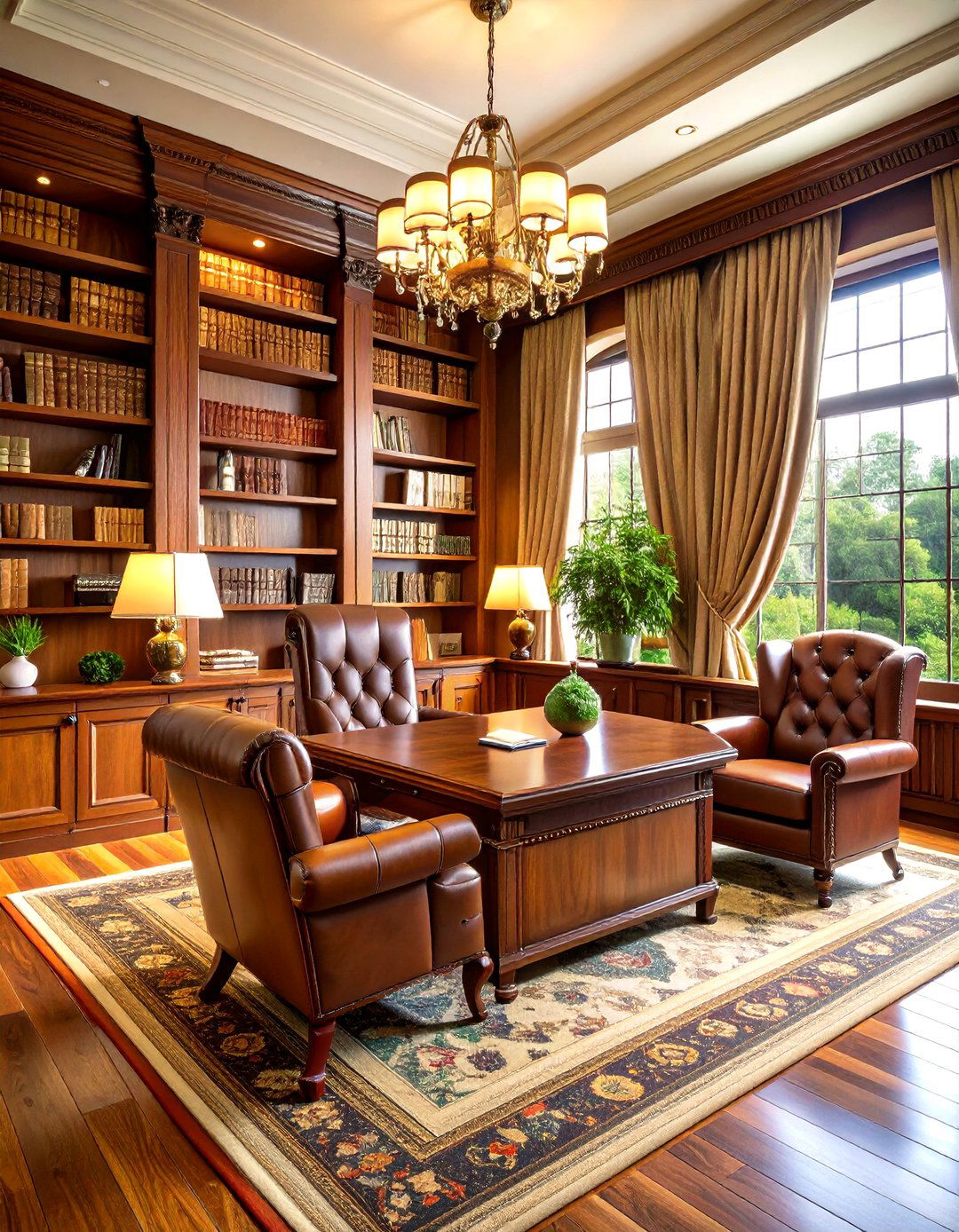 Library Study Therapy Office - 24 Therapist Office Decor Ideas