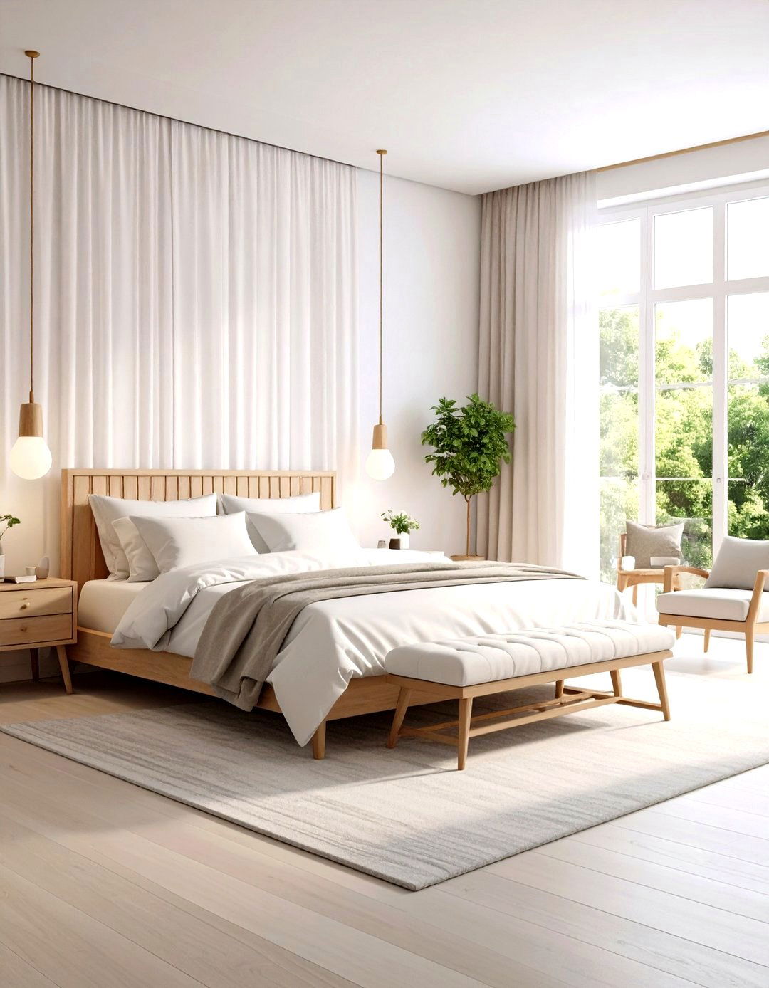 Light Airy Bedroom Design - 24 Bedroom Interior Design Ideas