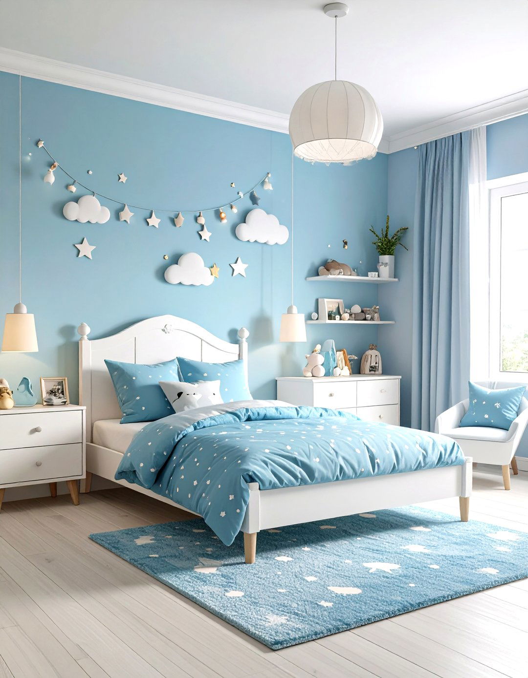 Light Blue Mickey Mouse Theme - 24 Mickey Mouse Room Decor Ideas