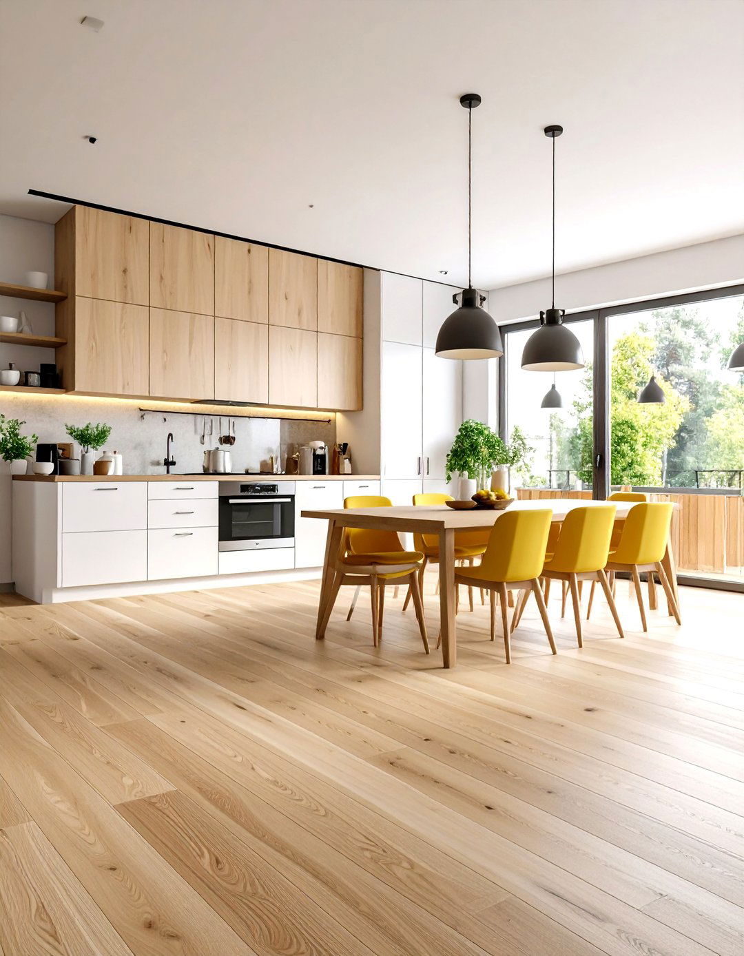 Light Oak Kitchen Flooring - 24 Scandinavian Kitchen Ideas