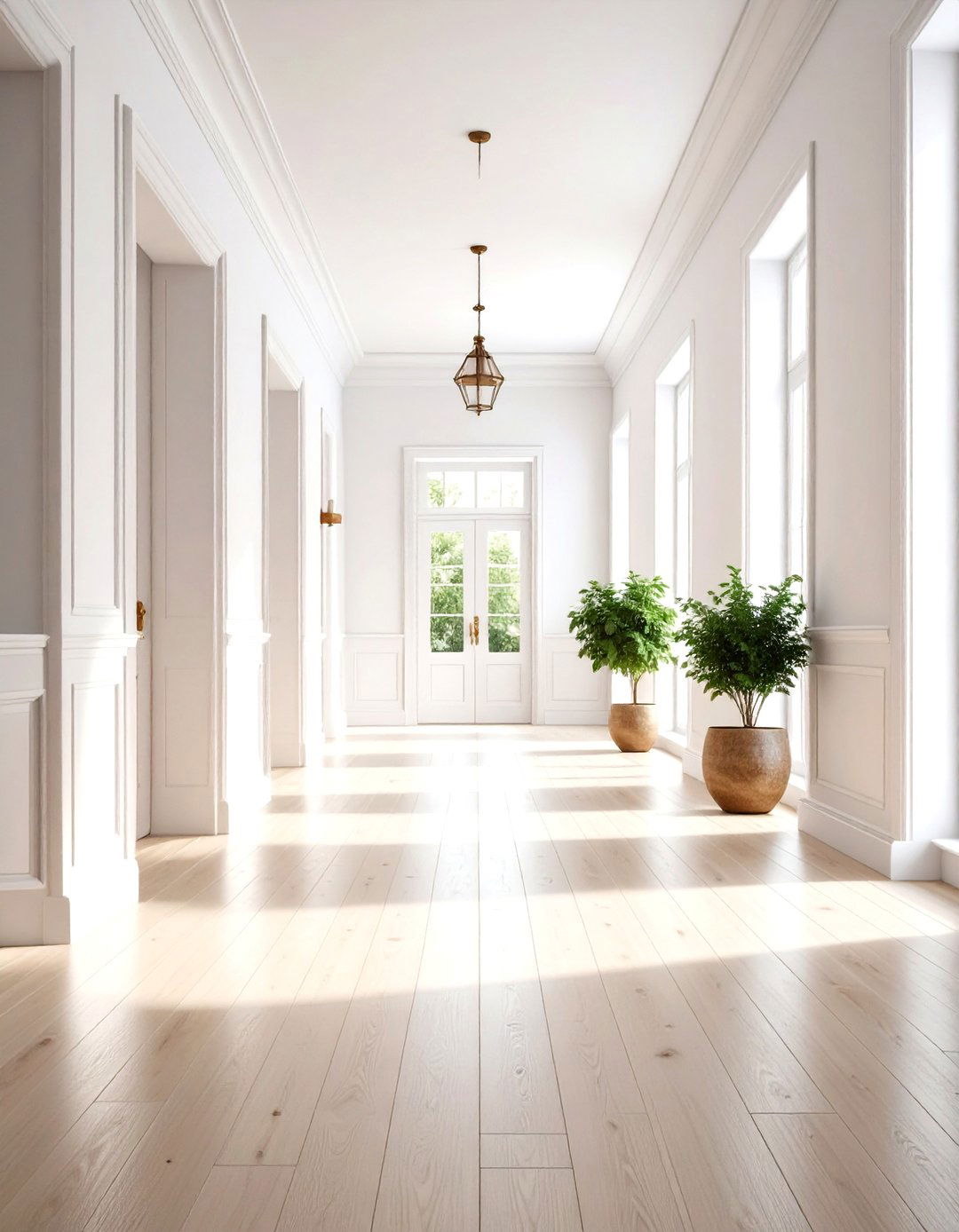 Light and Bright Space Design - 24 Hallway Decor Ideas