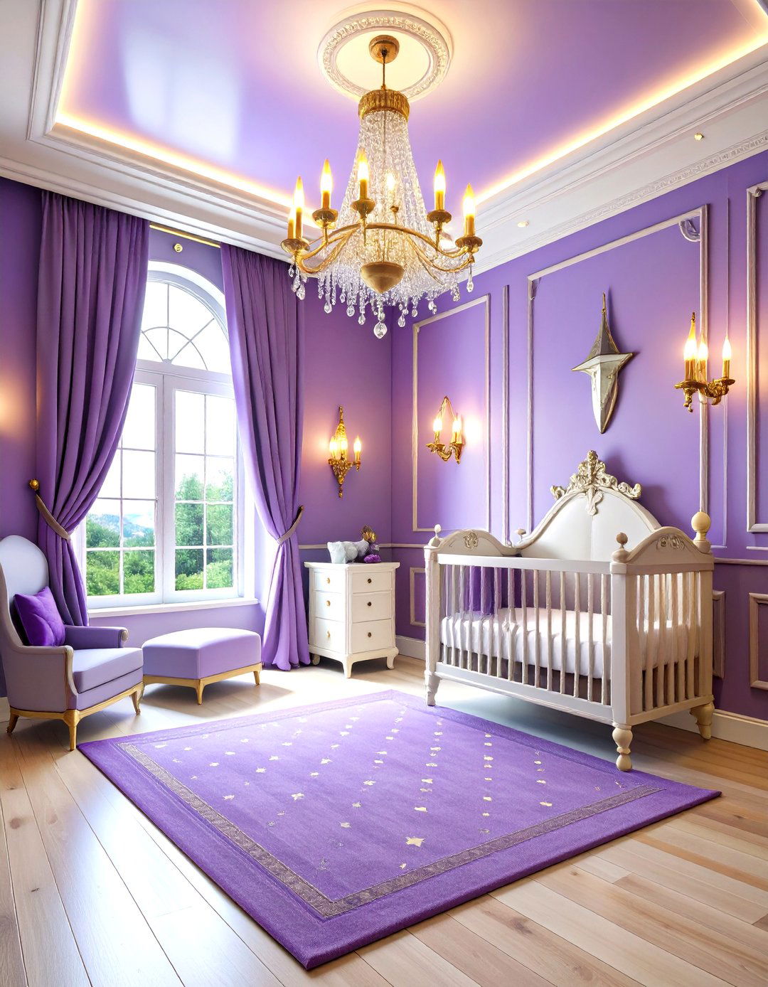 Lightsaber Knights Chamber - 24 Star Wars Nursery Ideas