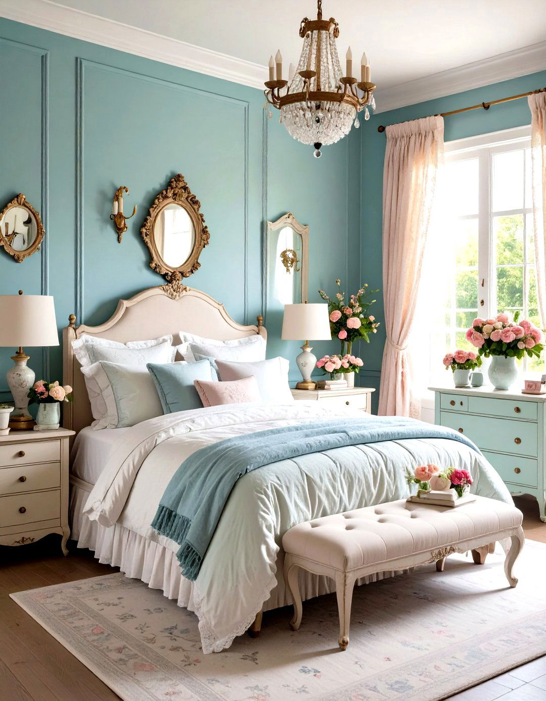 Lilac Shabby Chic Bedroom - 24 Lilac Bedroom Ideas