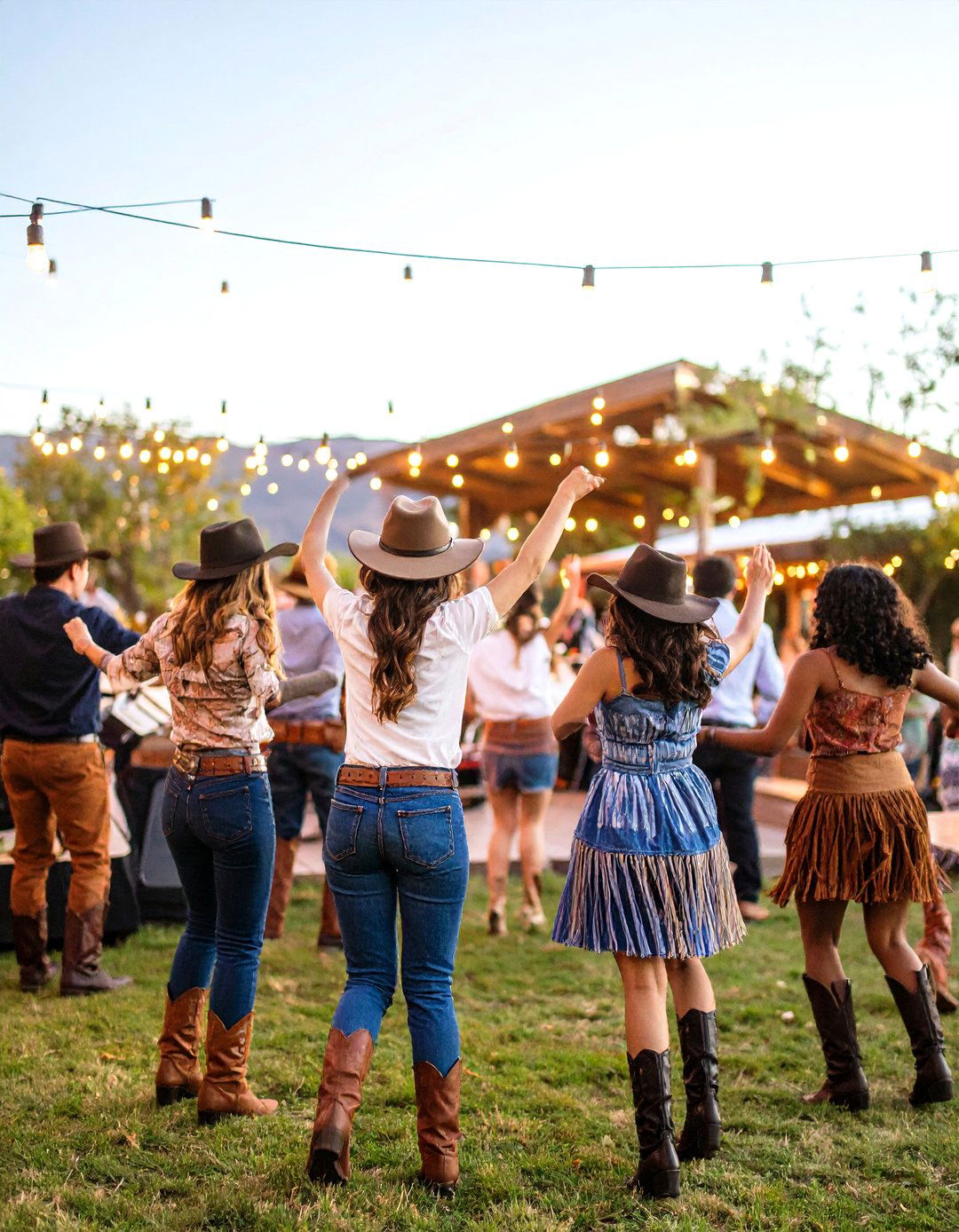 Line Dancing Entertainment - 24 Western Wedding Ideas