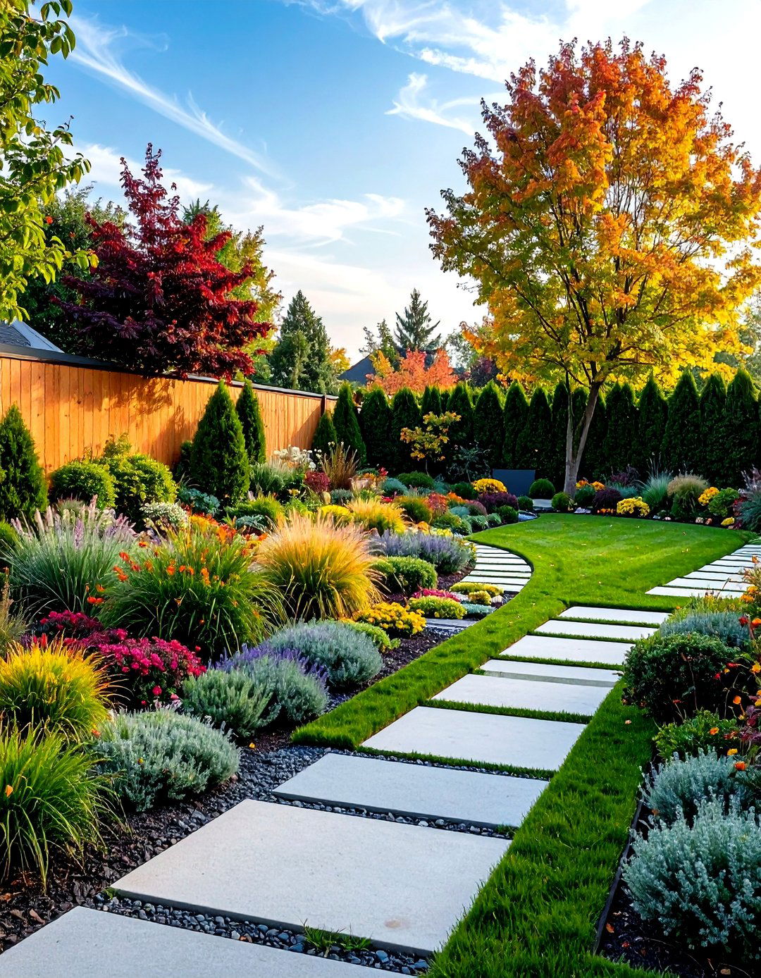 Linear Landscape Design - 24 Mid-Century Modern Exterior Home Ideas