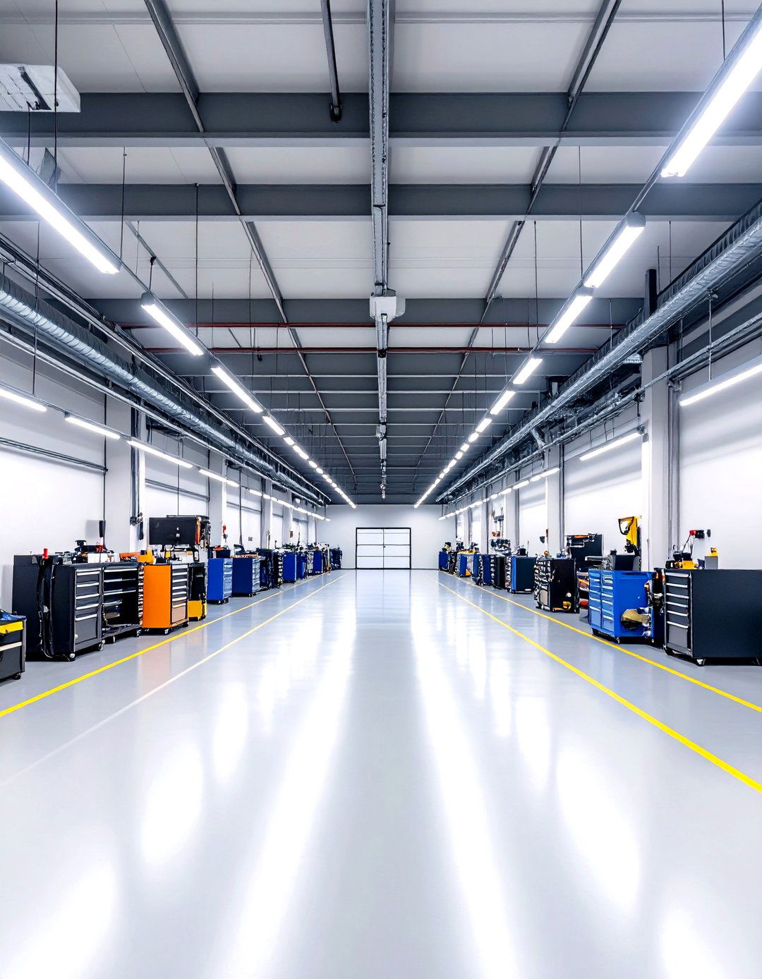 Linkable Shop Light Systems - 24 Garage Lighting Ideas