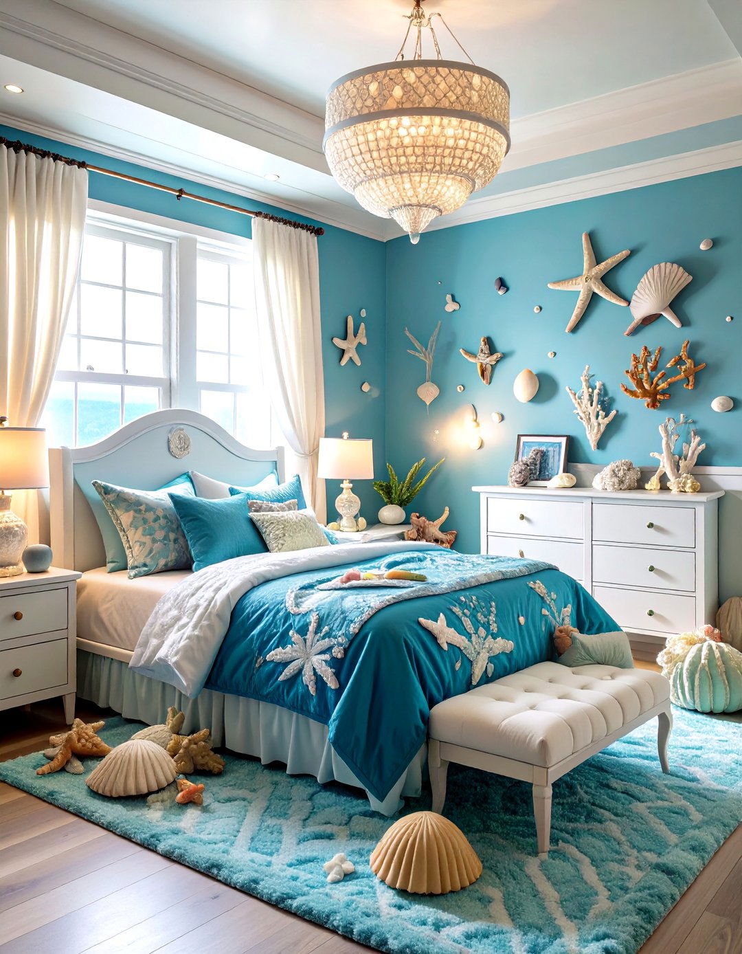 Little Mermaid Underwater Adventure - 24 Disney Bedroom Ideas