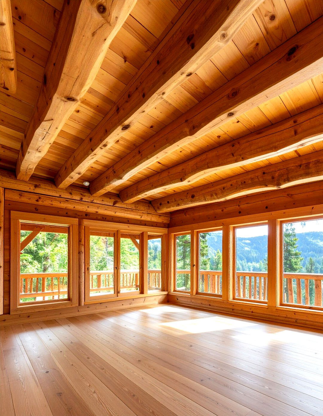 Live Edge Wood Slab Ceilings - 24 Rustic Ceiling Ideas