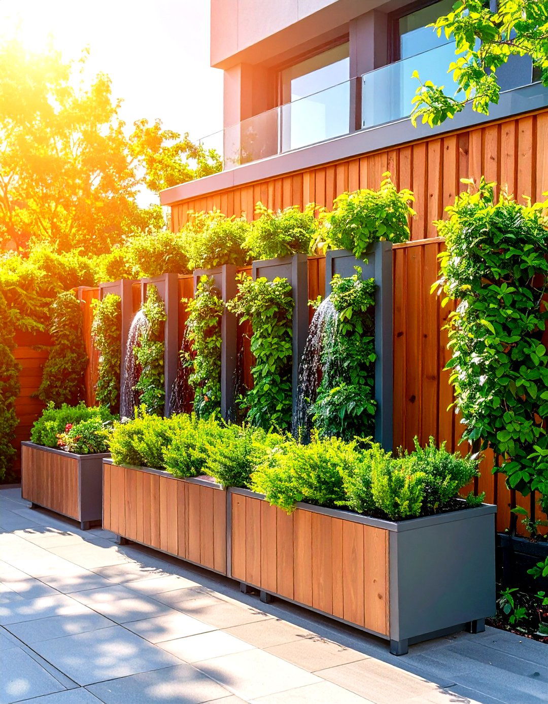 Living Hedge Planter Screens - 24 Temporary Fence Ideas