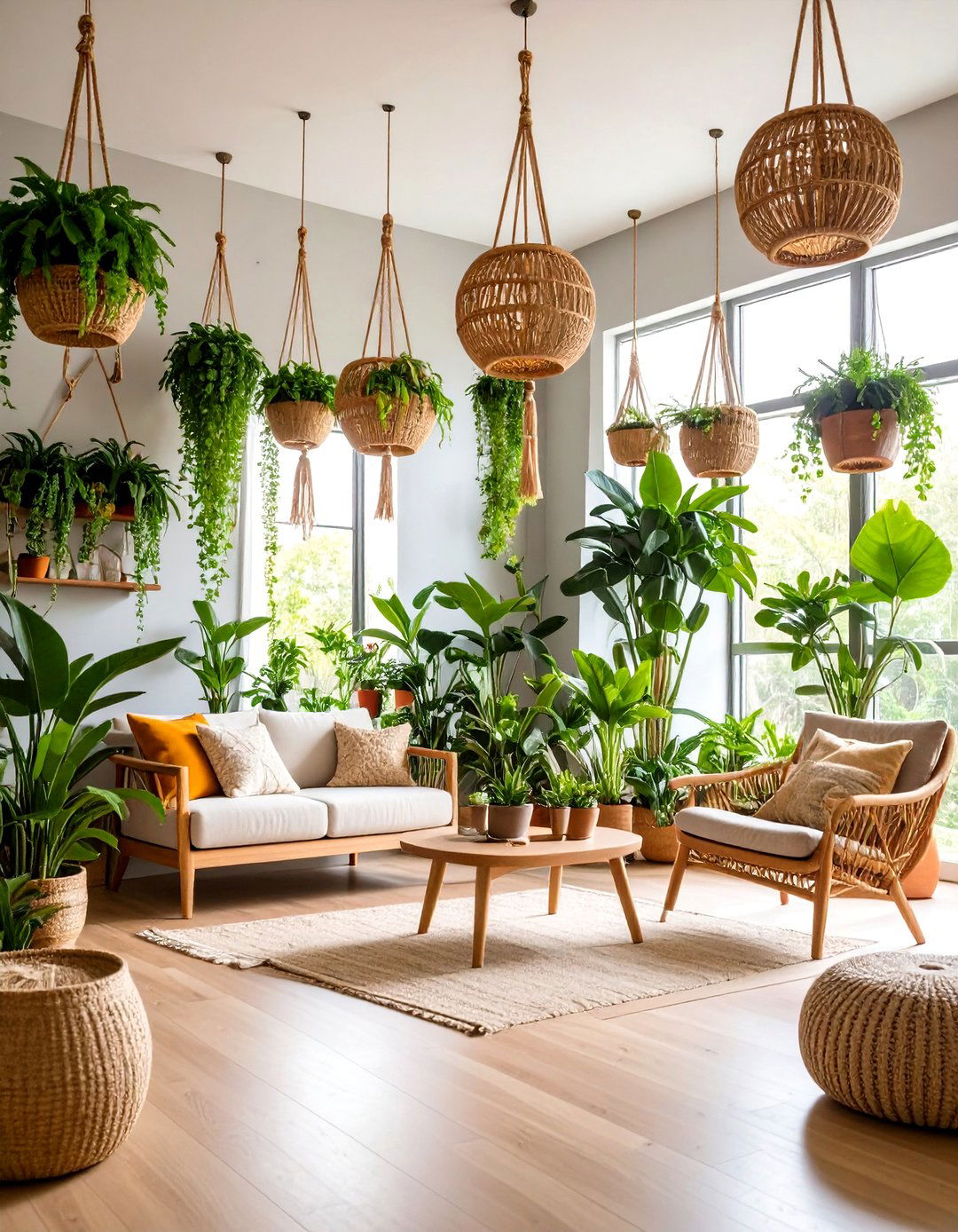 Living Plant Display Living Room - 24 1980s Living Room Ideas