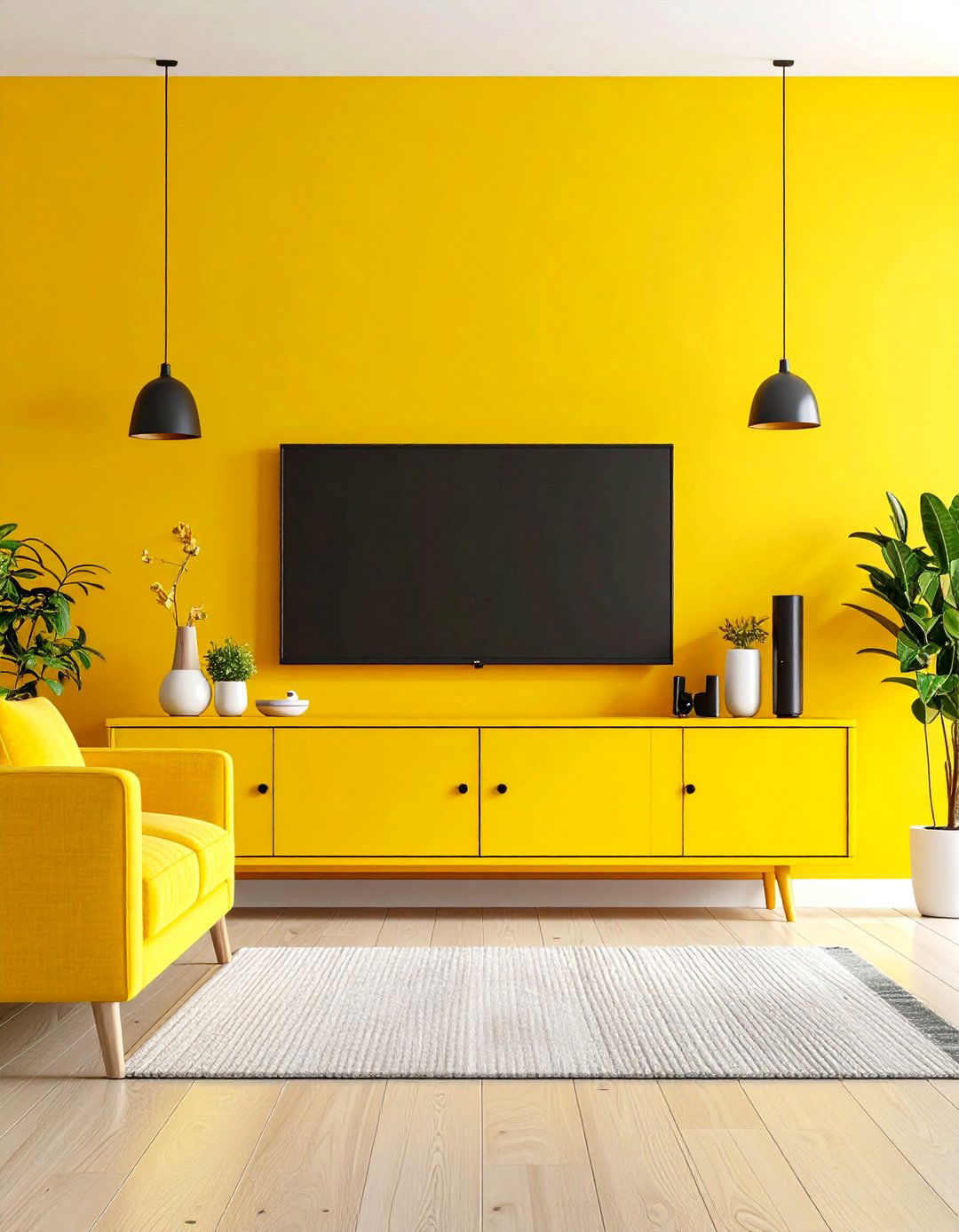 Living Room Entertainment Center Hub - 24 charging station ideas