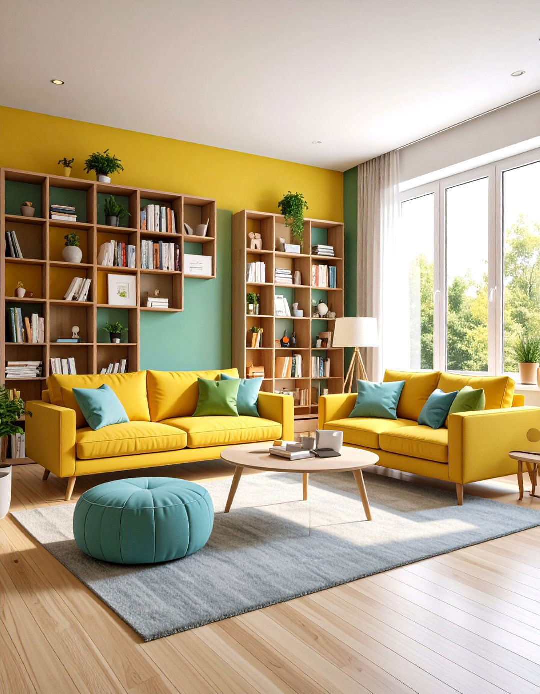 Living Room Homeschool Integration - 24 Homeschool Room Ideas