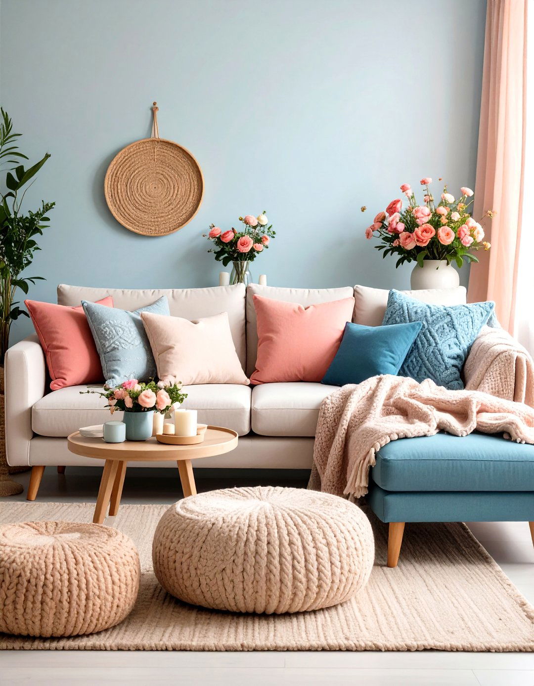 Living Room Lounge Areas - 24 Mother's Day Decoration Ideas