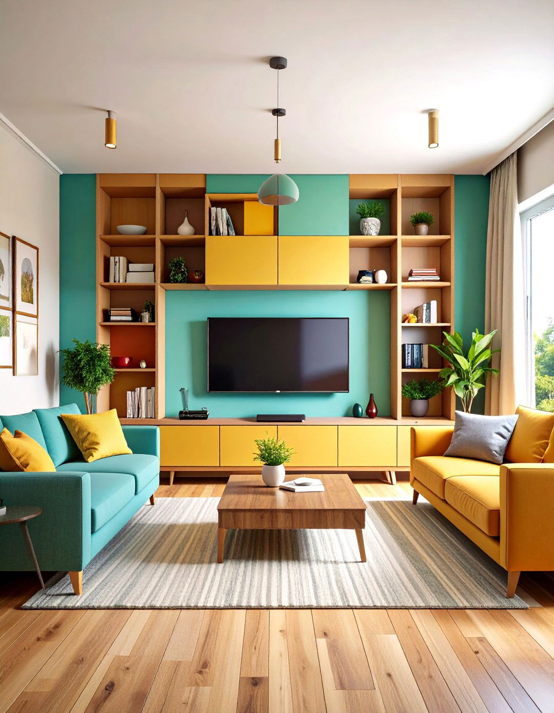 Living Room Wall Storage Entertainment Centers - 24 Tiny House Storage Ideas