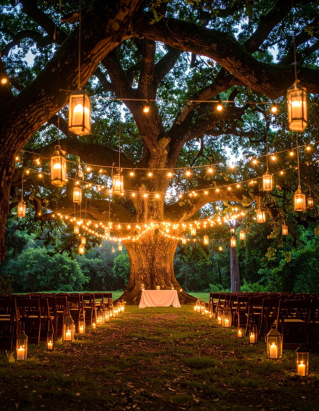 Living Tree Wedding Altars - 24 Wedding Altar Ideas