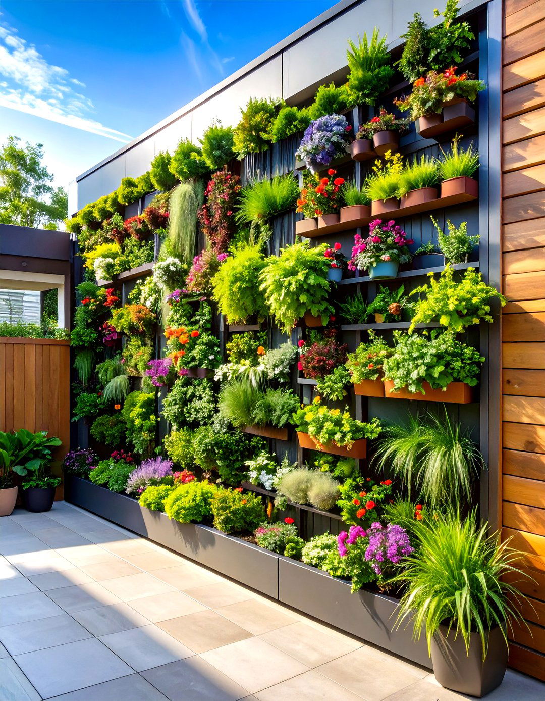 Living Wall Ecosystems - 24 Small Backyard Landscaping Ideas
