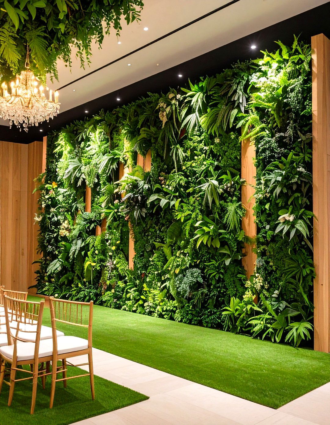 Living Wall Wedding Altars - 24 Wedding Altar Ideas