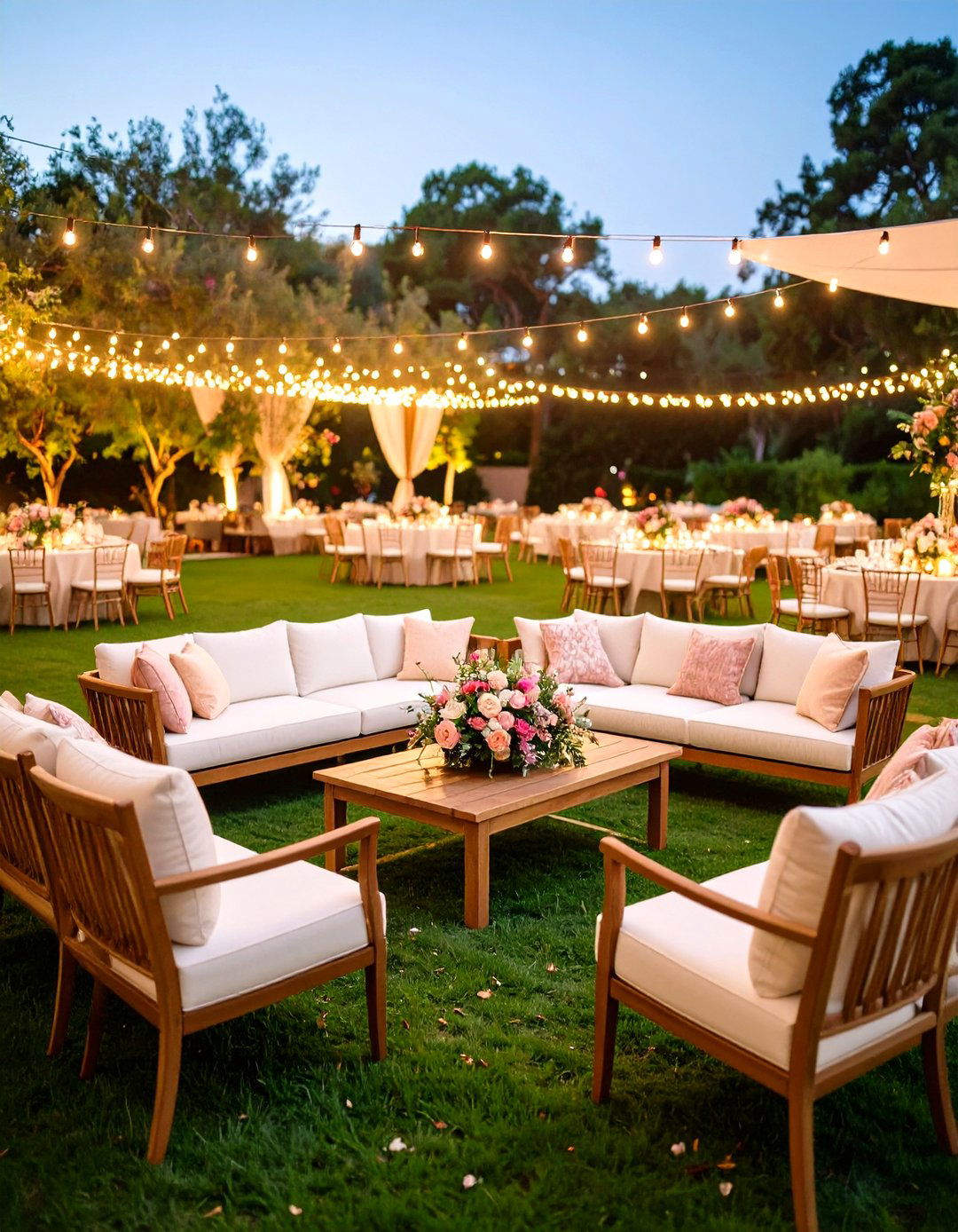 Lounge Area Wedding Seating - 24 Casual Wedding Ideas