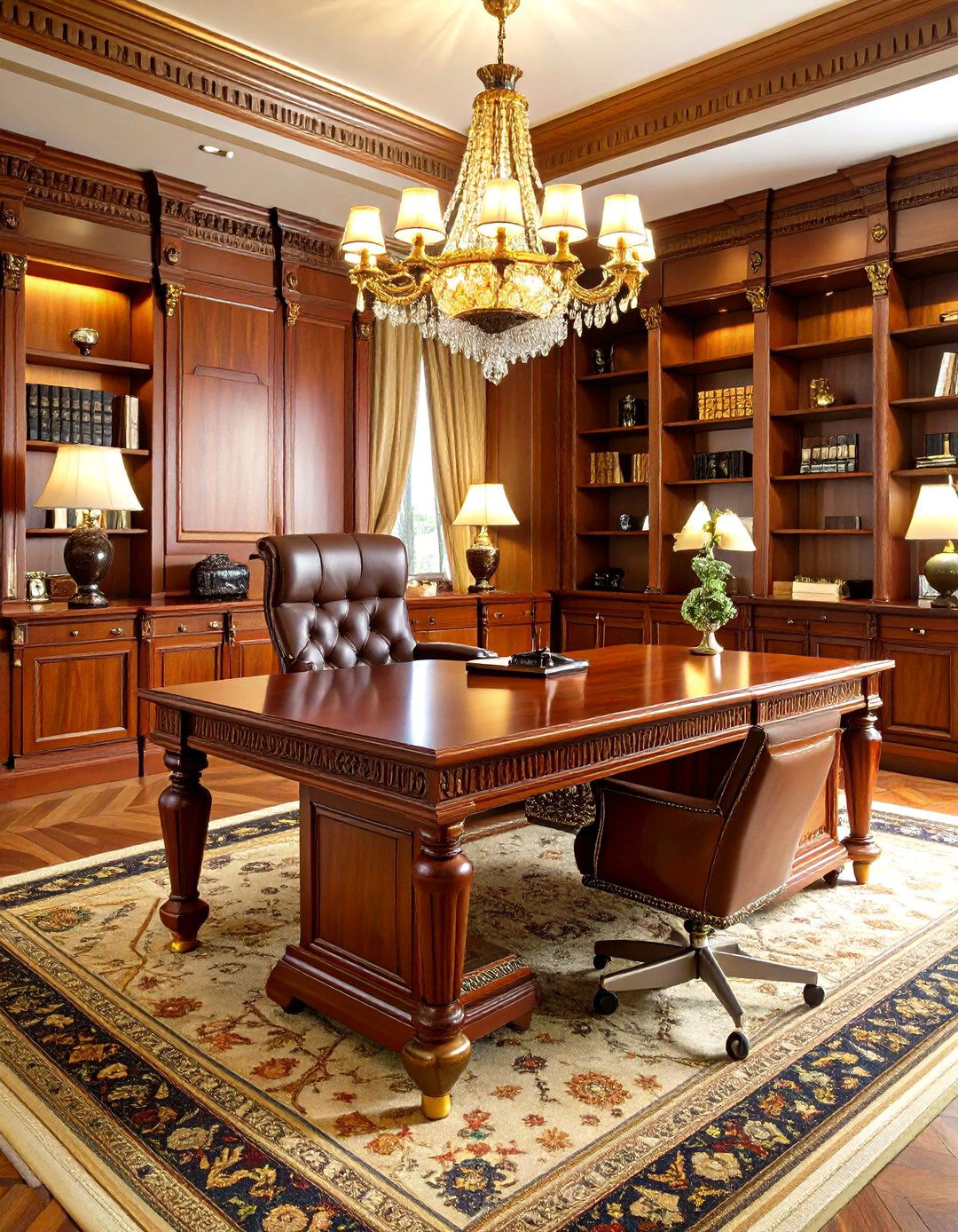 Luxurious Executive Study - 24 Study Room Ideas