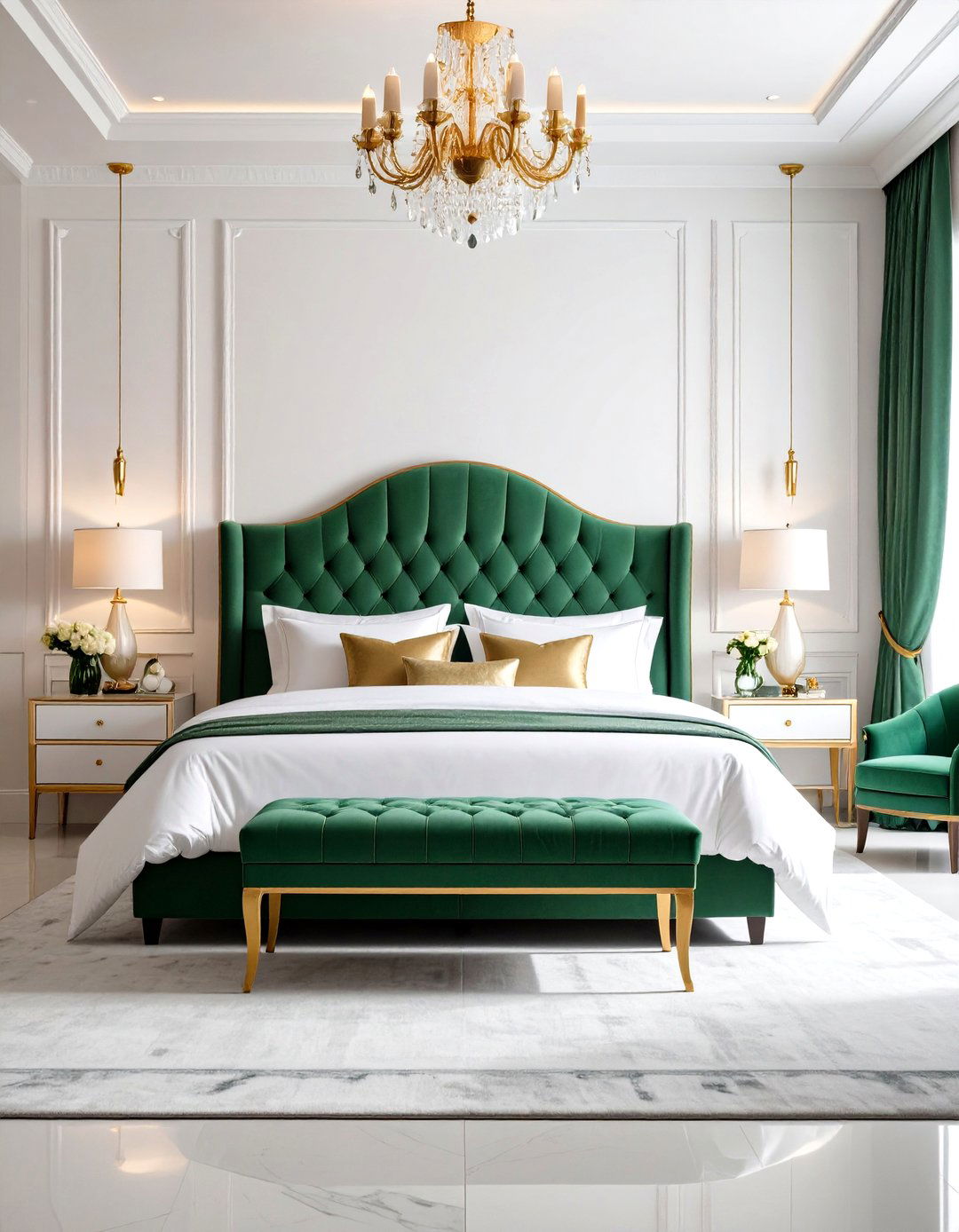 Luxurious Hotel Inspired Retreat - 24 romantic bedroom ideas