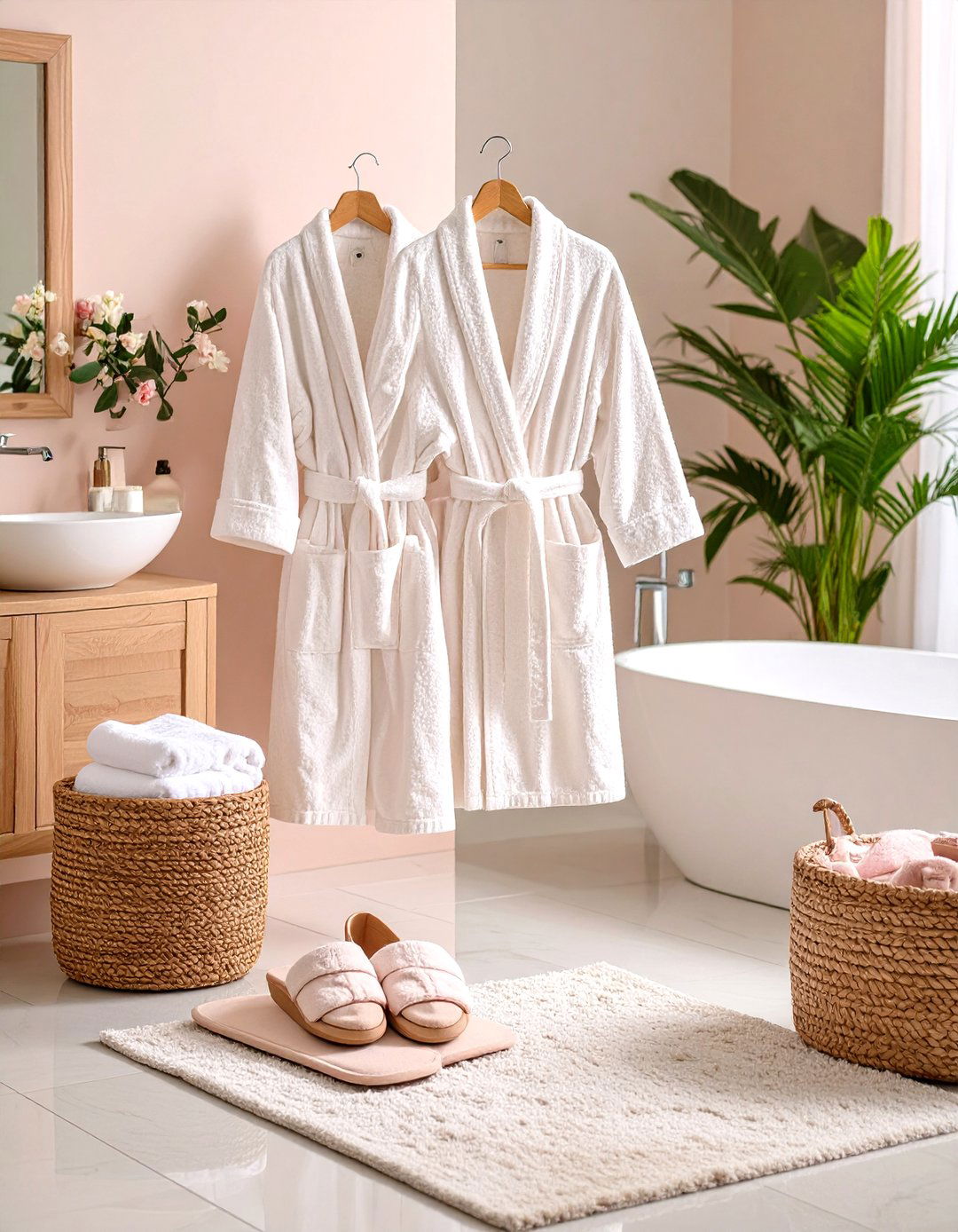 Luxury Bathrobe and Slippers Set - 24 Wedding Gift Ideas for Bride