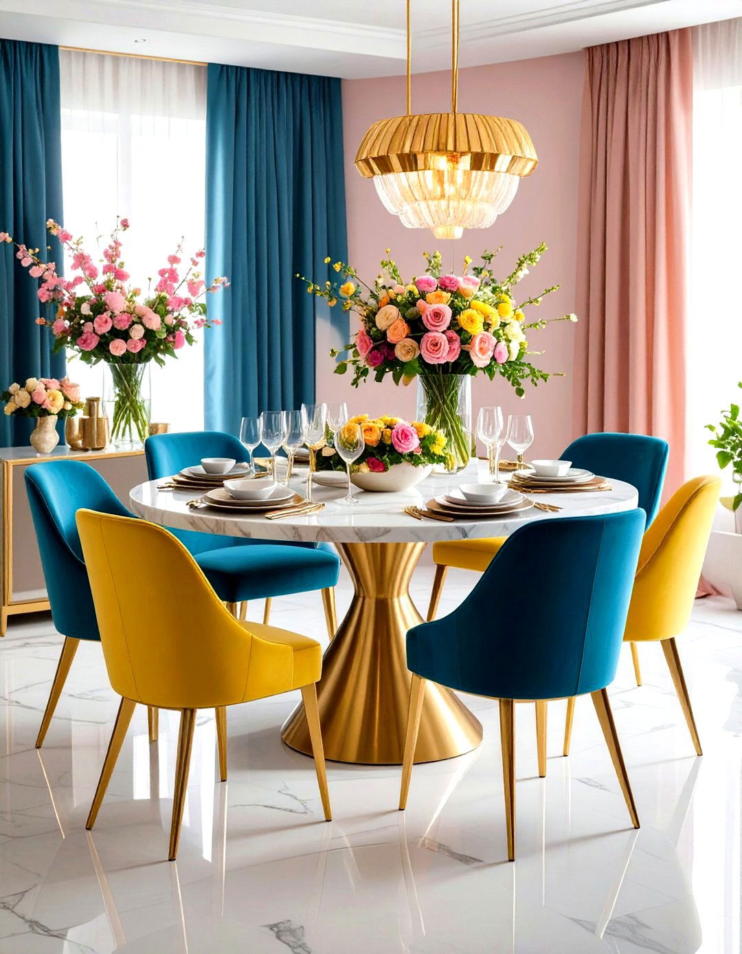 Luxury Contemporary Dining Room - 24 Dining Room Ideas
