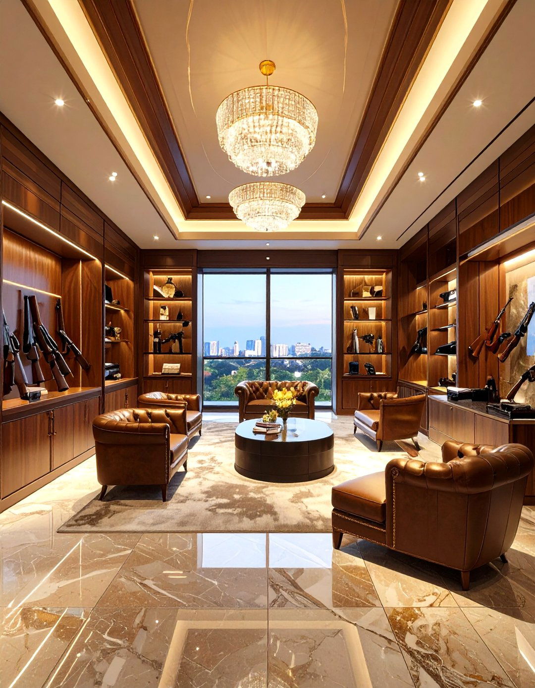 Luxury Display Room Design - 24 Gun Room Ideas