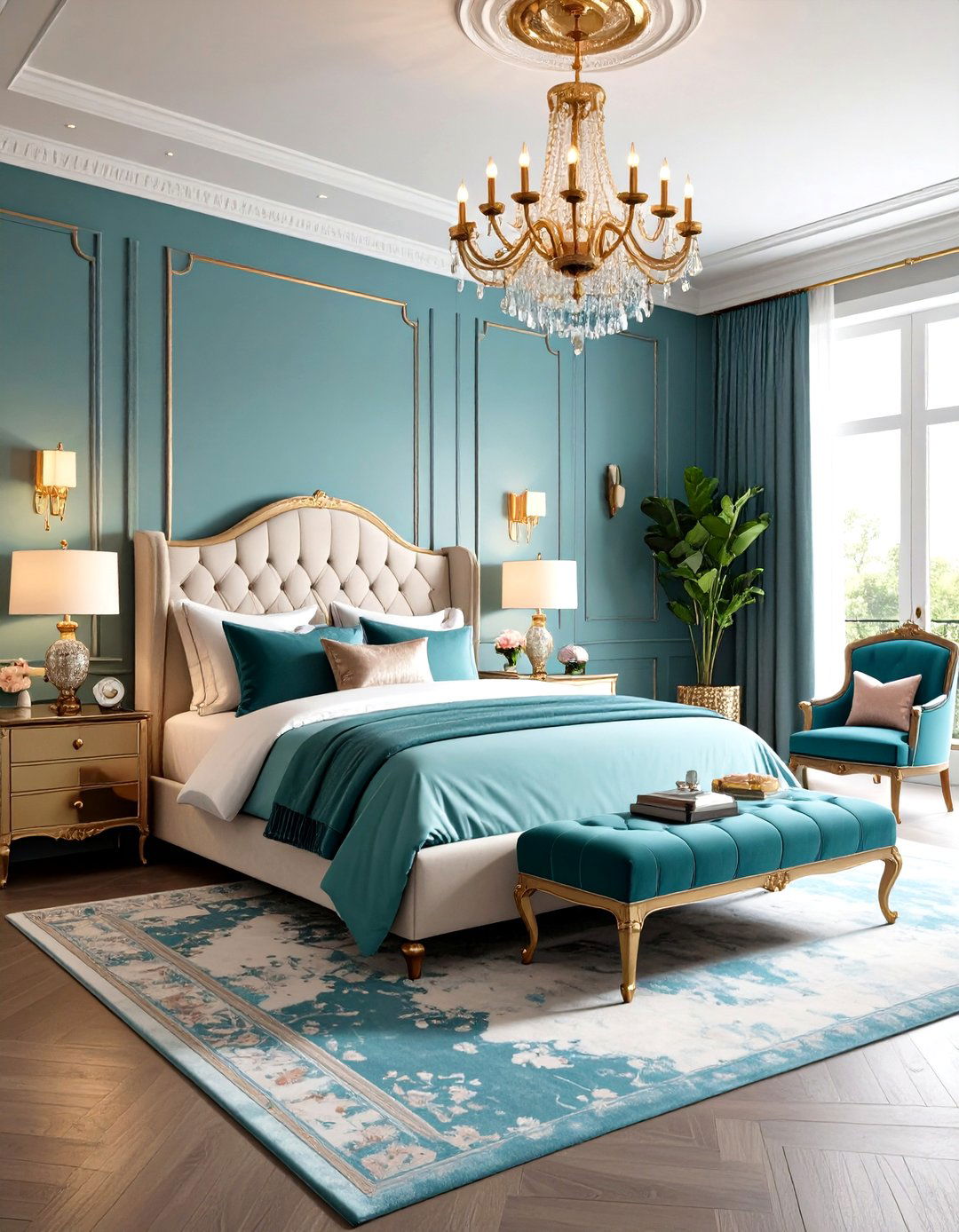 Luxury Eclectic Master Suite - 24 Eclectic Interior Design Ideas