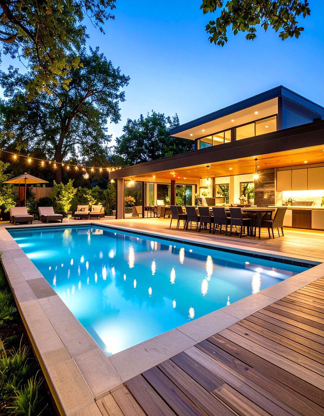 Luxury Entertainment Lagoon Pool - 24 Lagoon Pool Ideas