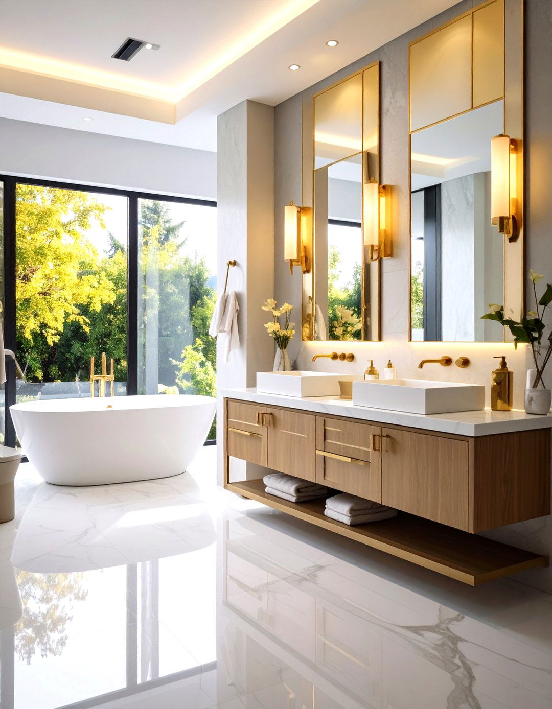Luxury Hardware Collection Curation - 24 Elegant Bathroom Decor Ideas
