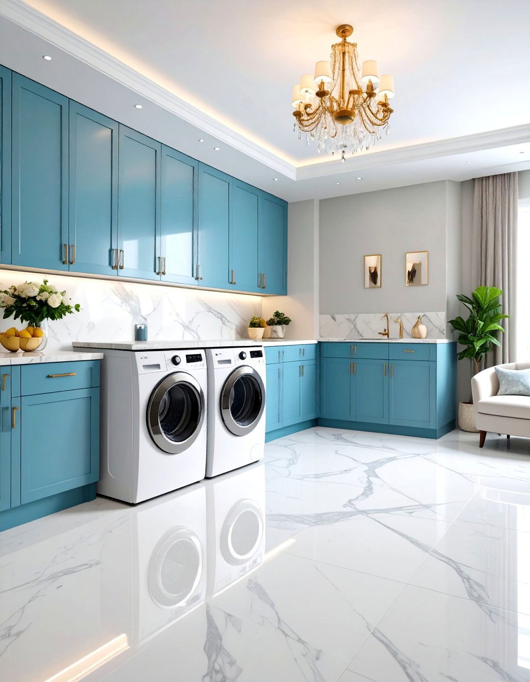 Luxury Hotel Experience - 24 Modern Laundry Room Ideas