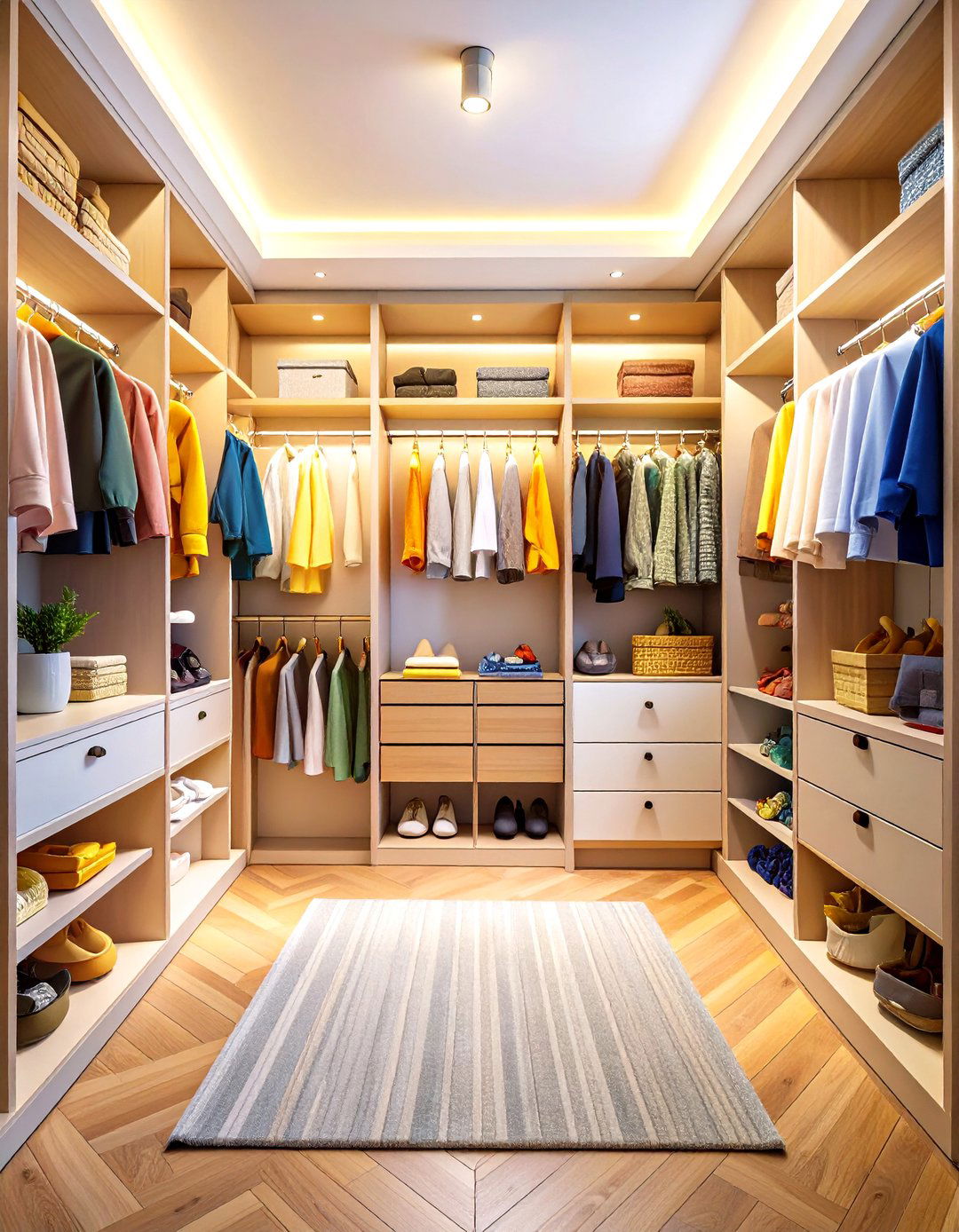 Luxury Hotel Inspired Organization - 24 Nursery Closet Ideas