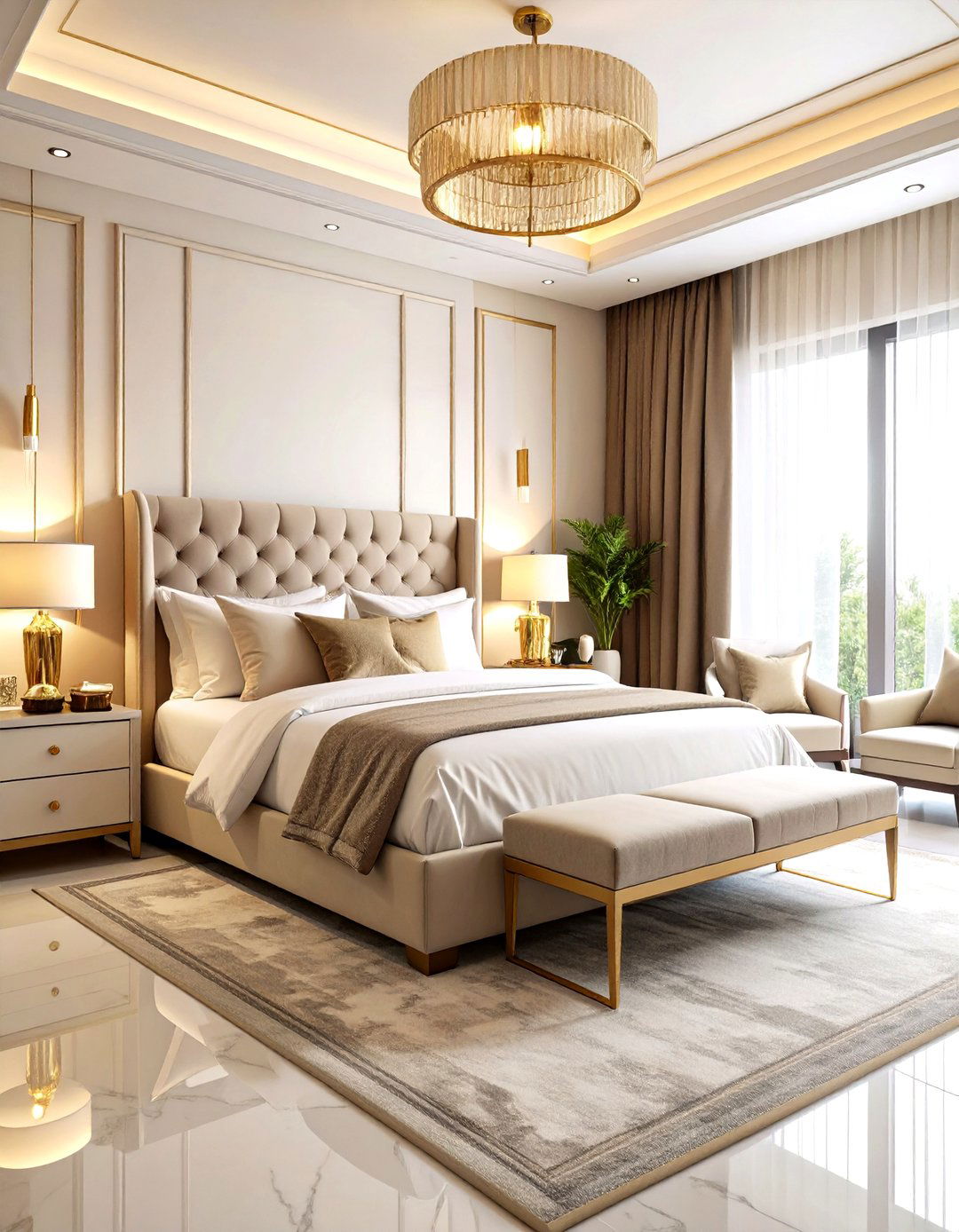 Luxury Hotel Style Guest Bedroom - 24 Guest Bedroom Ideas