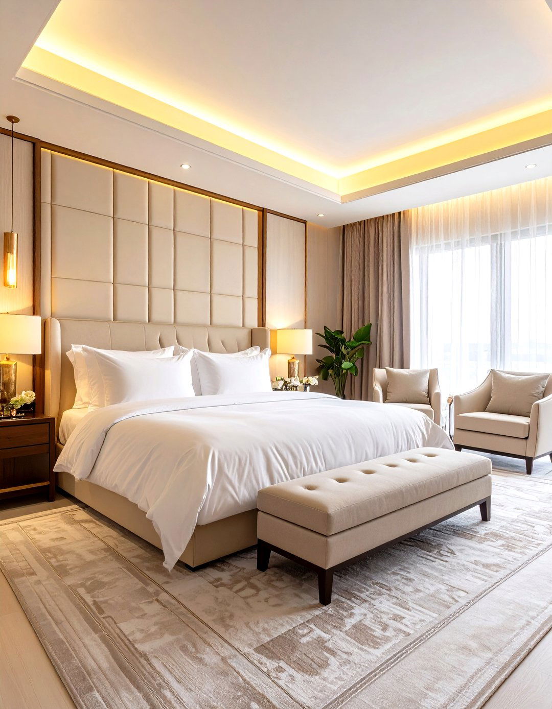 Luxury Hotel Suite Style - 24 Bedroom Decor Ideas