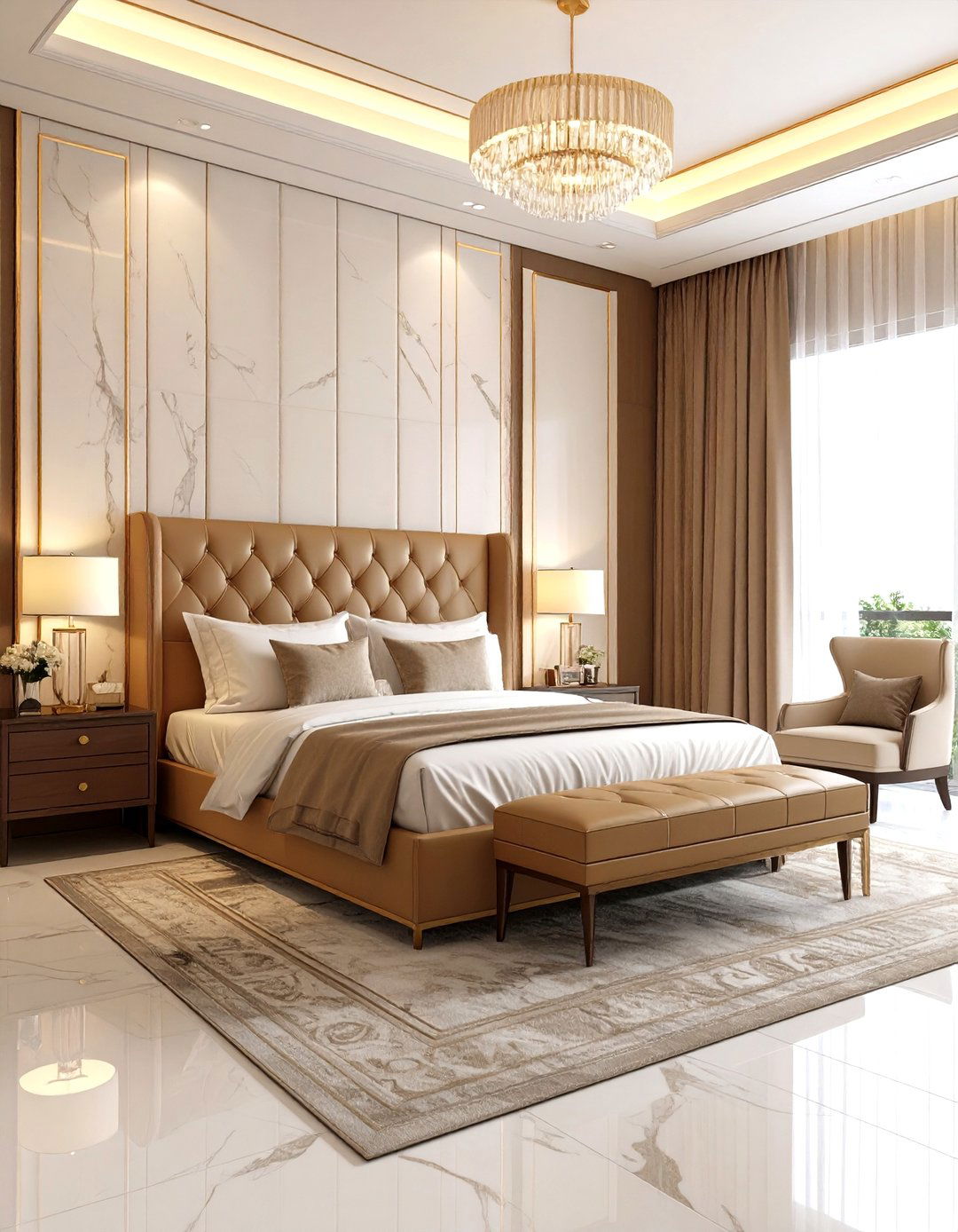 Luxury Hotel Tan Suite - 24 Tan Bedroom Ideas