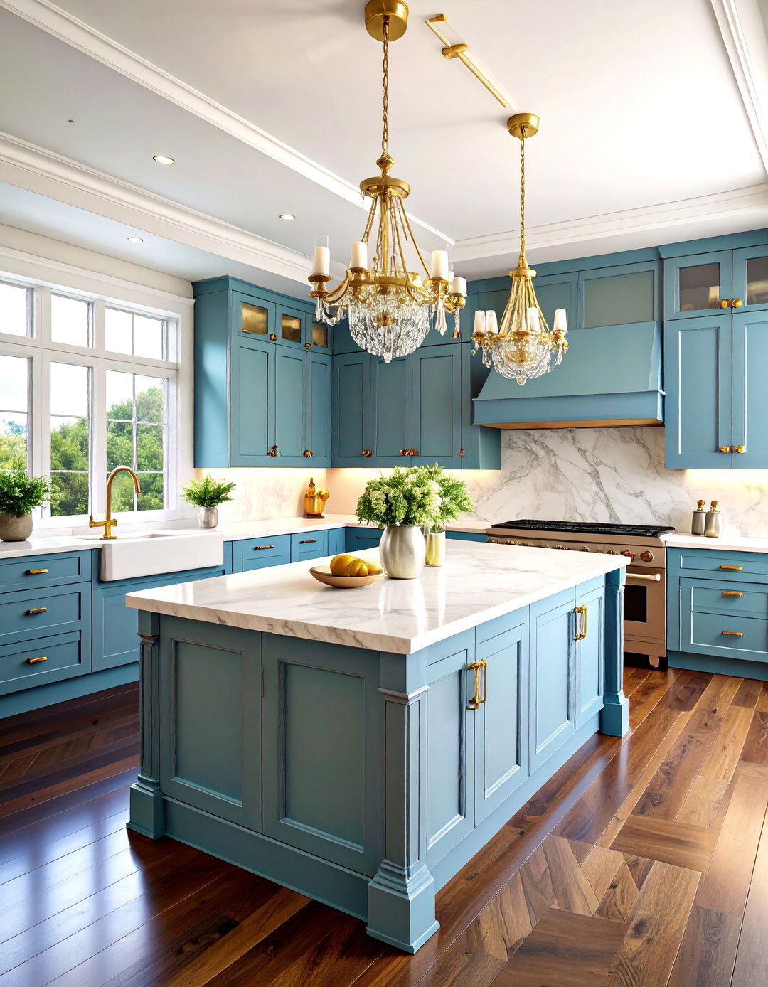 Luxury Kitchen Design Dark Wood Floors - 24 Kitchen With Dark Wood Floors