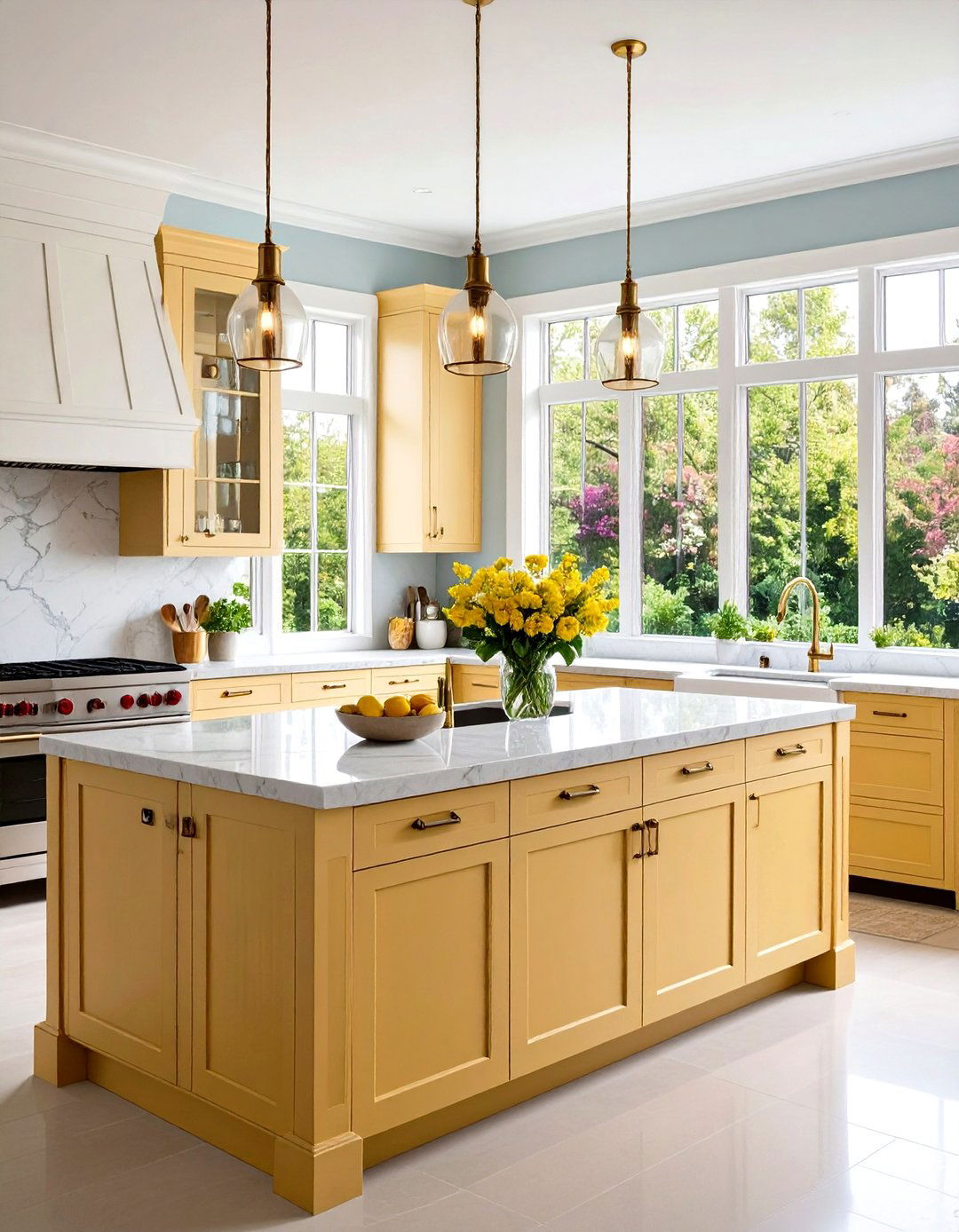 Luxury Kitchen Window with Premium Materials - 24 Kitchen Window Ideas