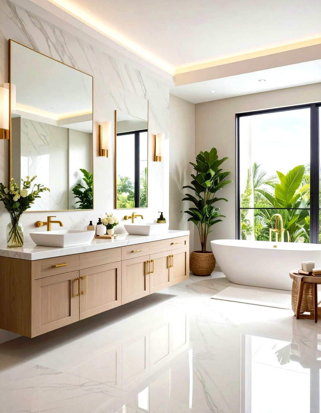 Luxury Material Showcase - 24 Jack and Jill Bathroom Ideas