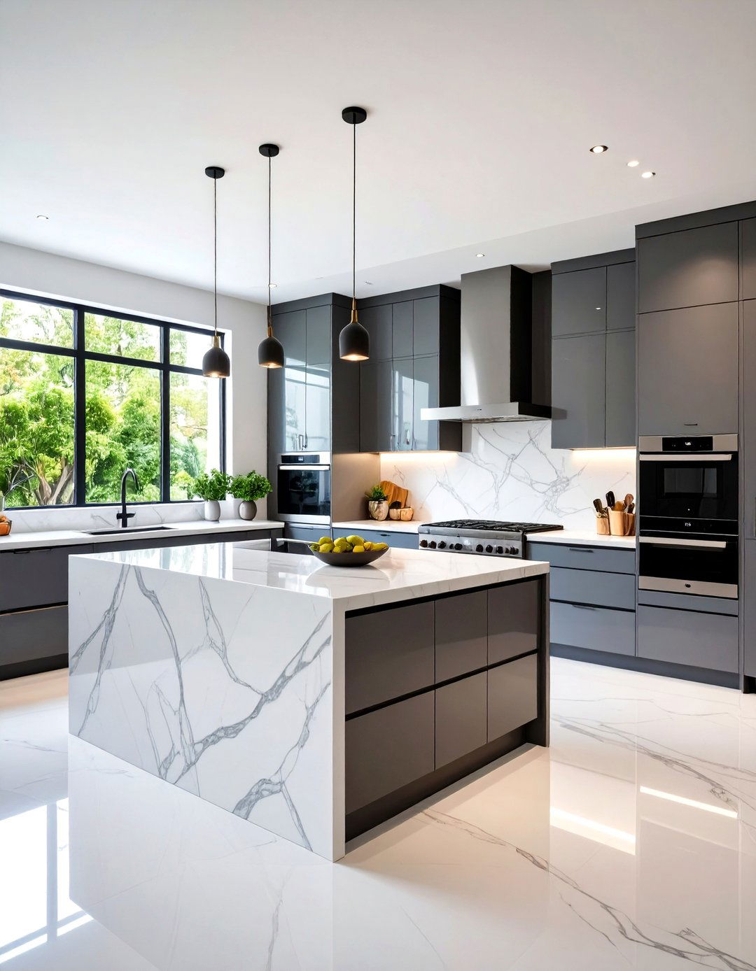 Luxury Modern Kitchen Style - 24 Grey and White Kitchen Designs