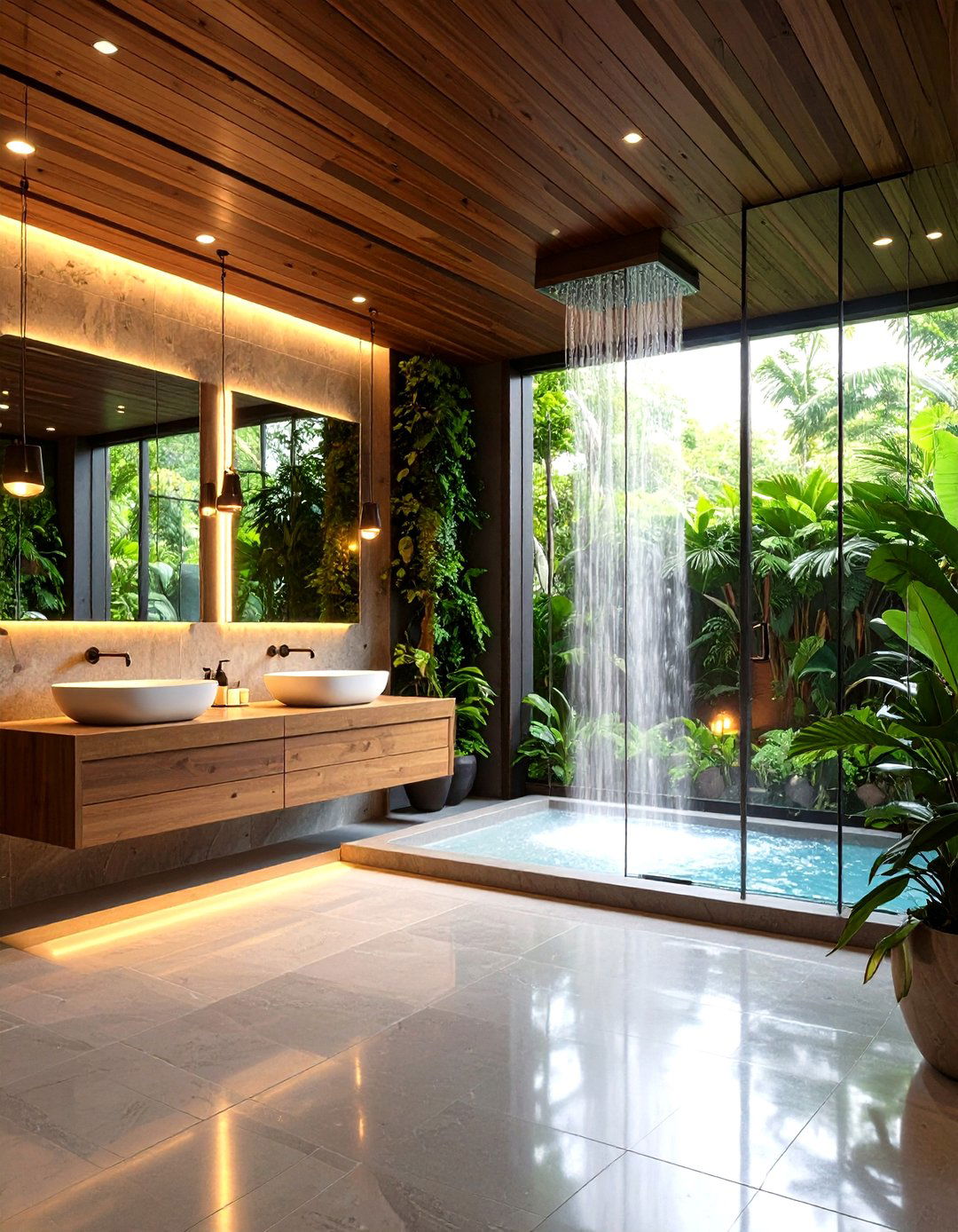 Luxury Resort Spa Bathroom - 24 Spa Decor Ideas