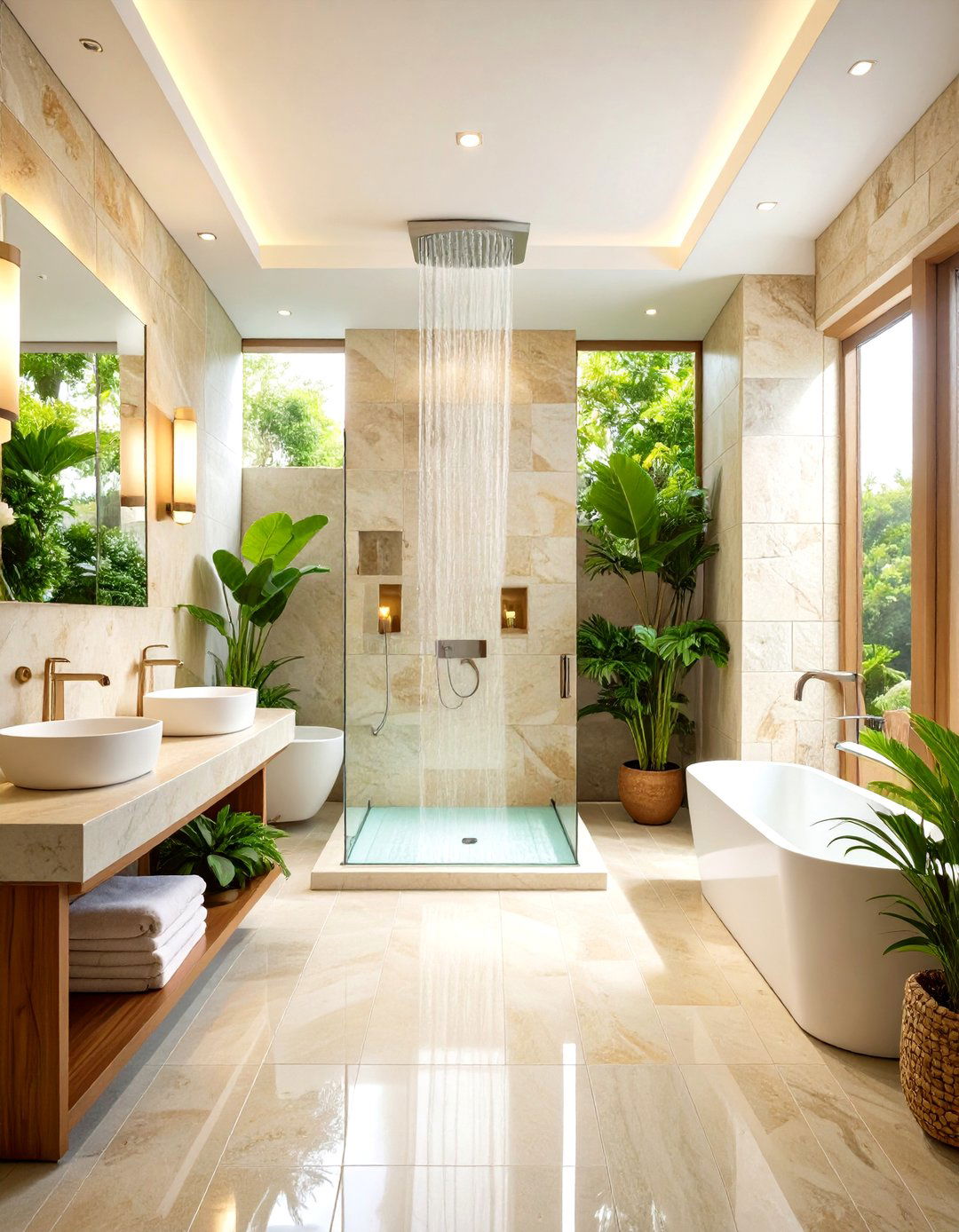 Luxury Spa Experience - 24 Jack and Jill Bathroom Ideas