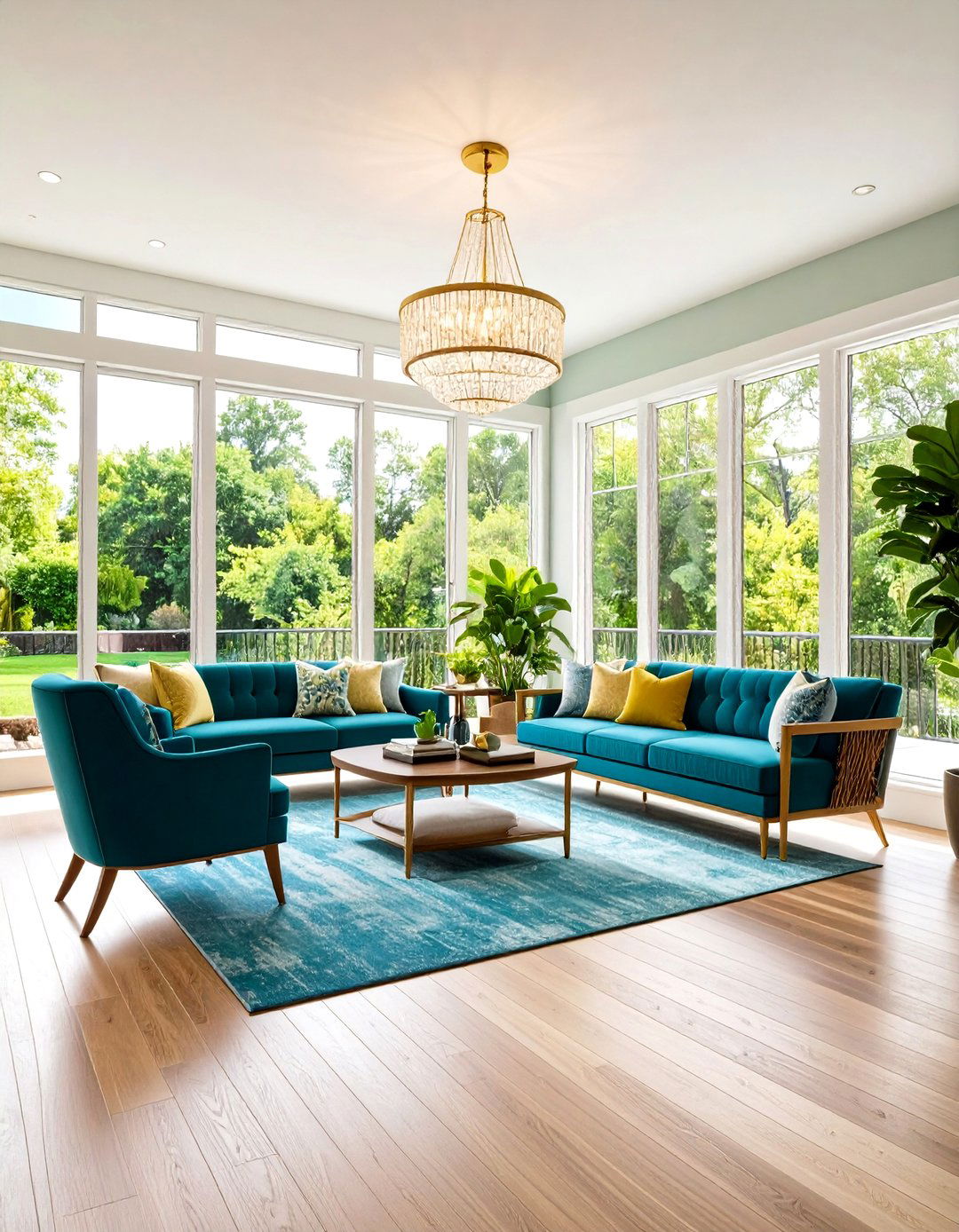 Luxury Sunroom Office Retreat - 24 Sunroom Office Ideas