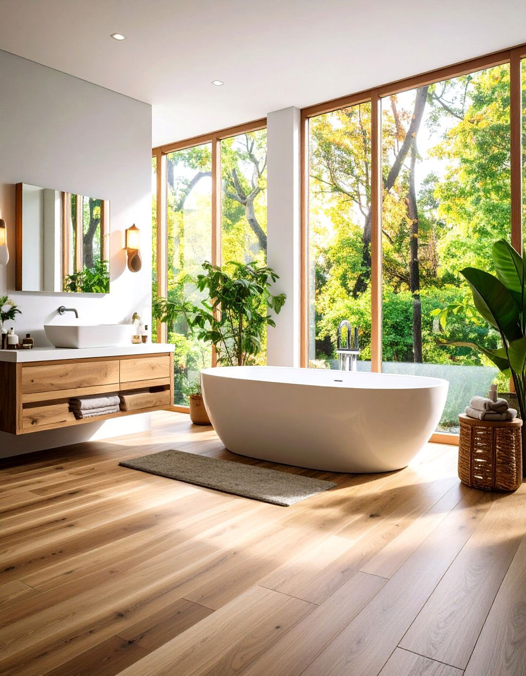 Luxury Vinyl Plank SPC Flooring - 24 Bathroom Flooring Ideas