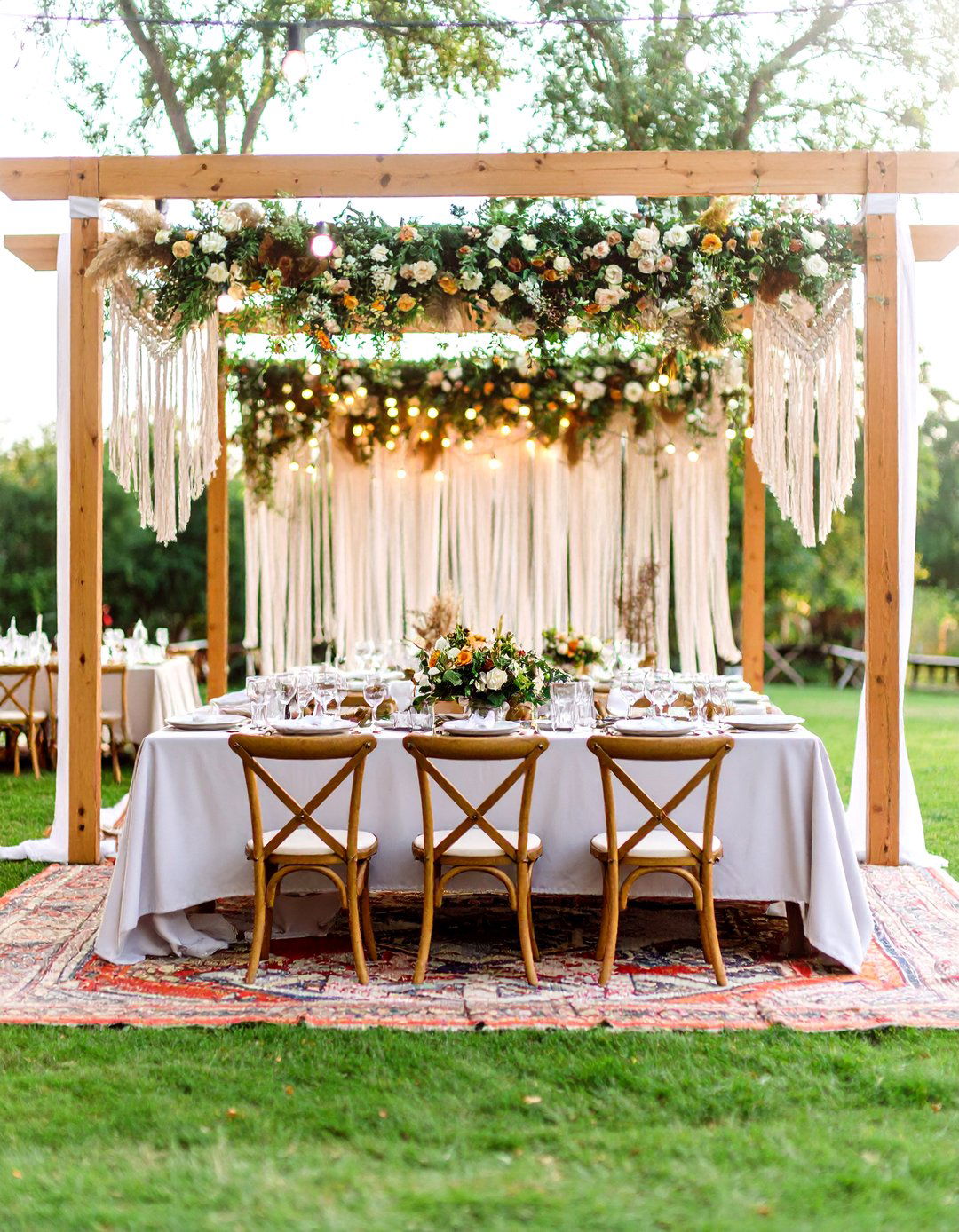 Macrame and Bohemian Textures