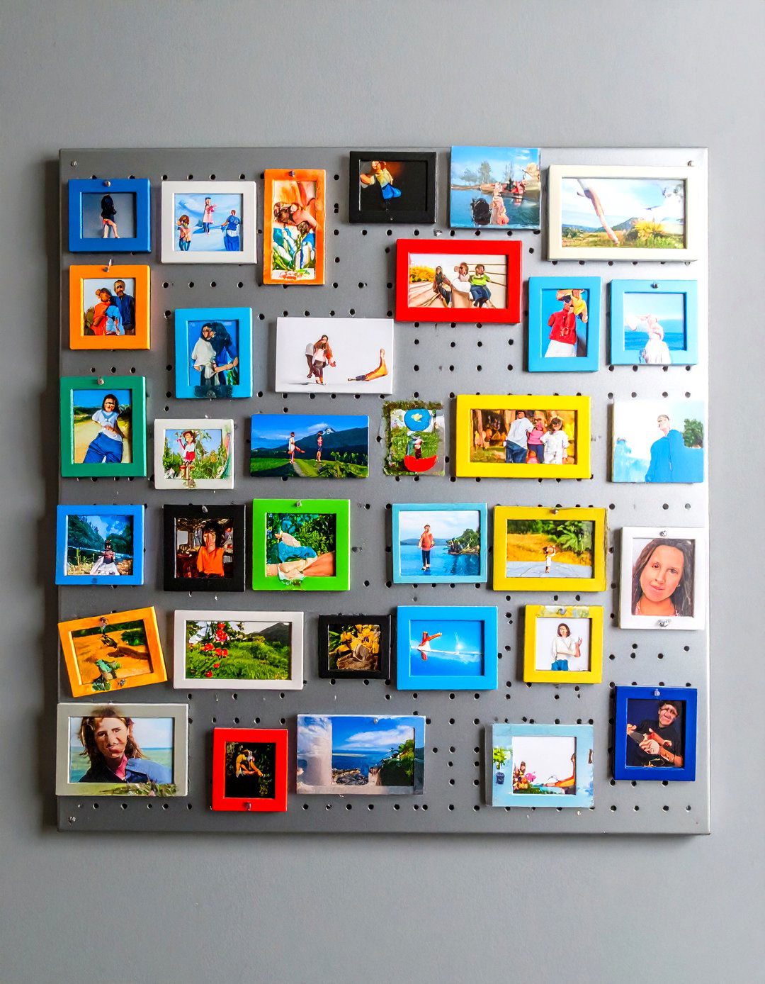Magnetic Board Photo Collections - 24 Photo Wall Ideas