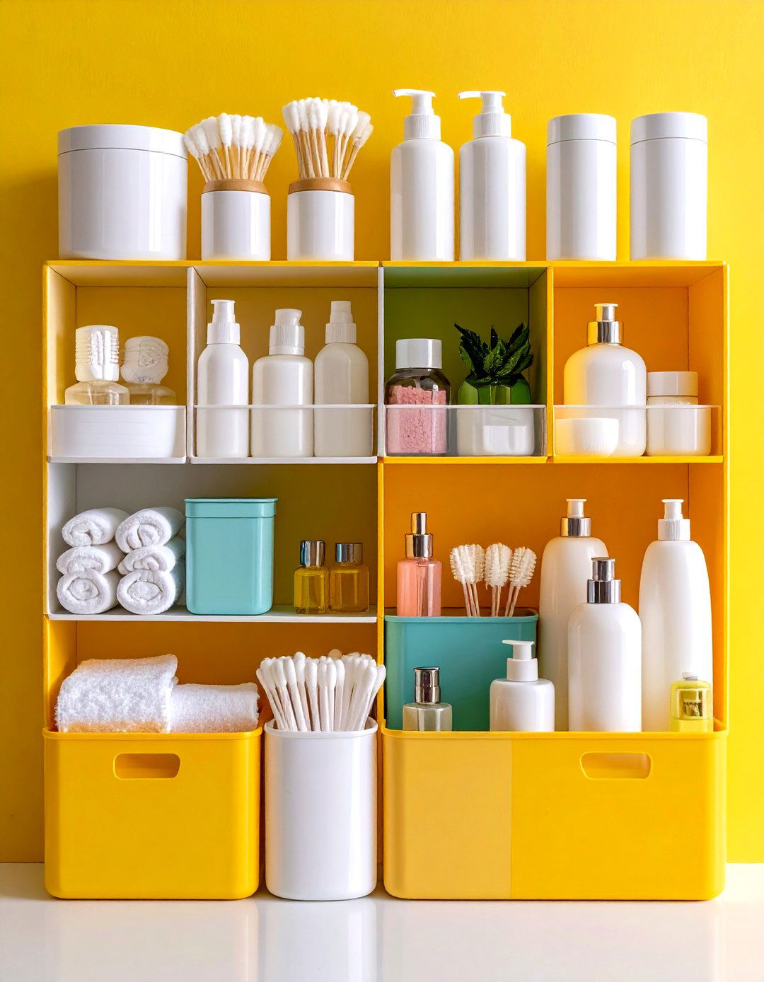 Magnetic Container Systems - 24 Bathroom Counter Organization Ideas