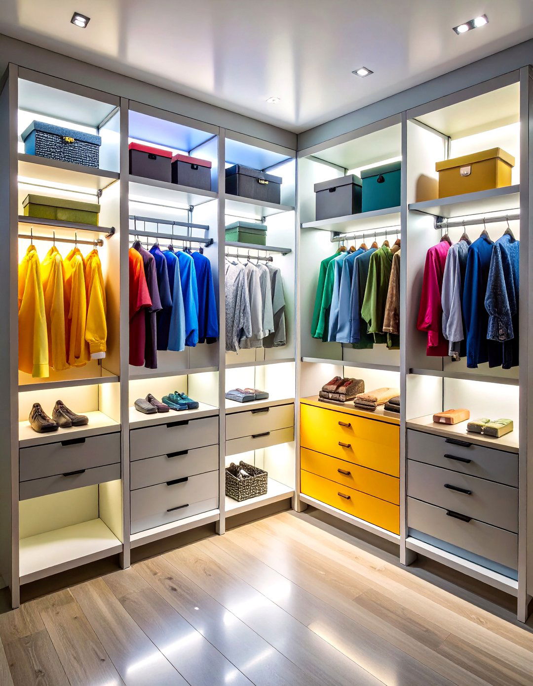 Magnetic Rechargeable Closet Lighting - 24 Closet Lighting Ideas