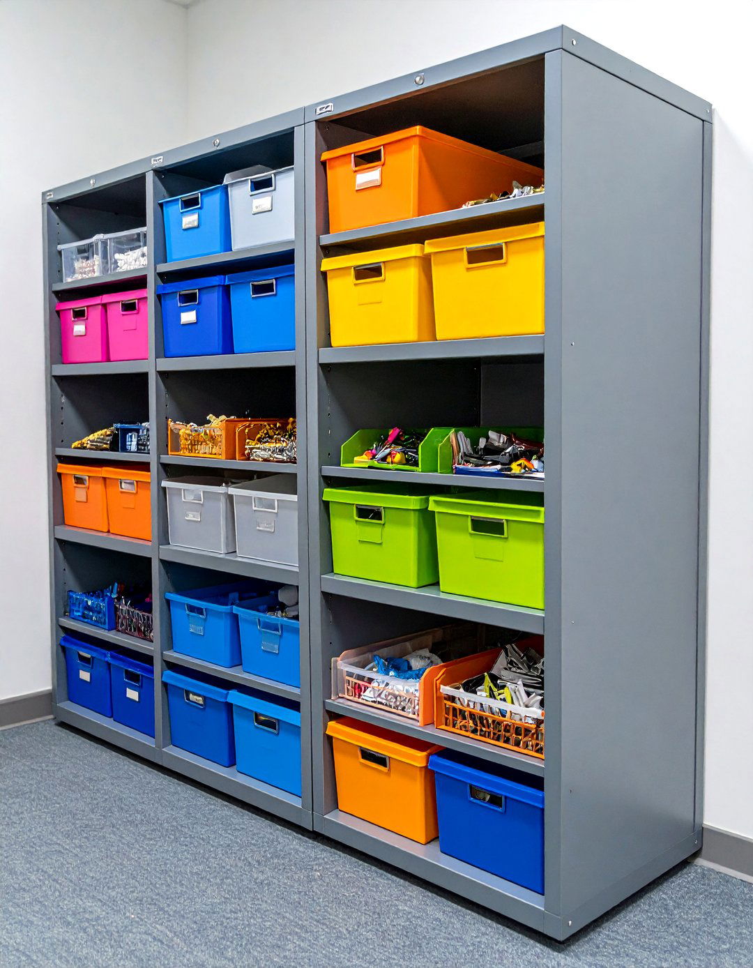 Magnetic Storage Solutions - 24 Office Storage Ideas