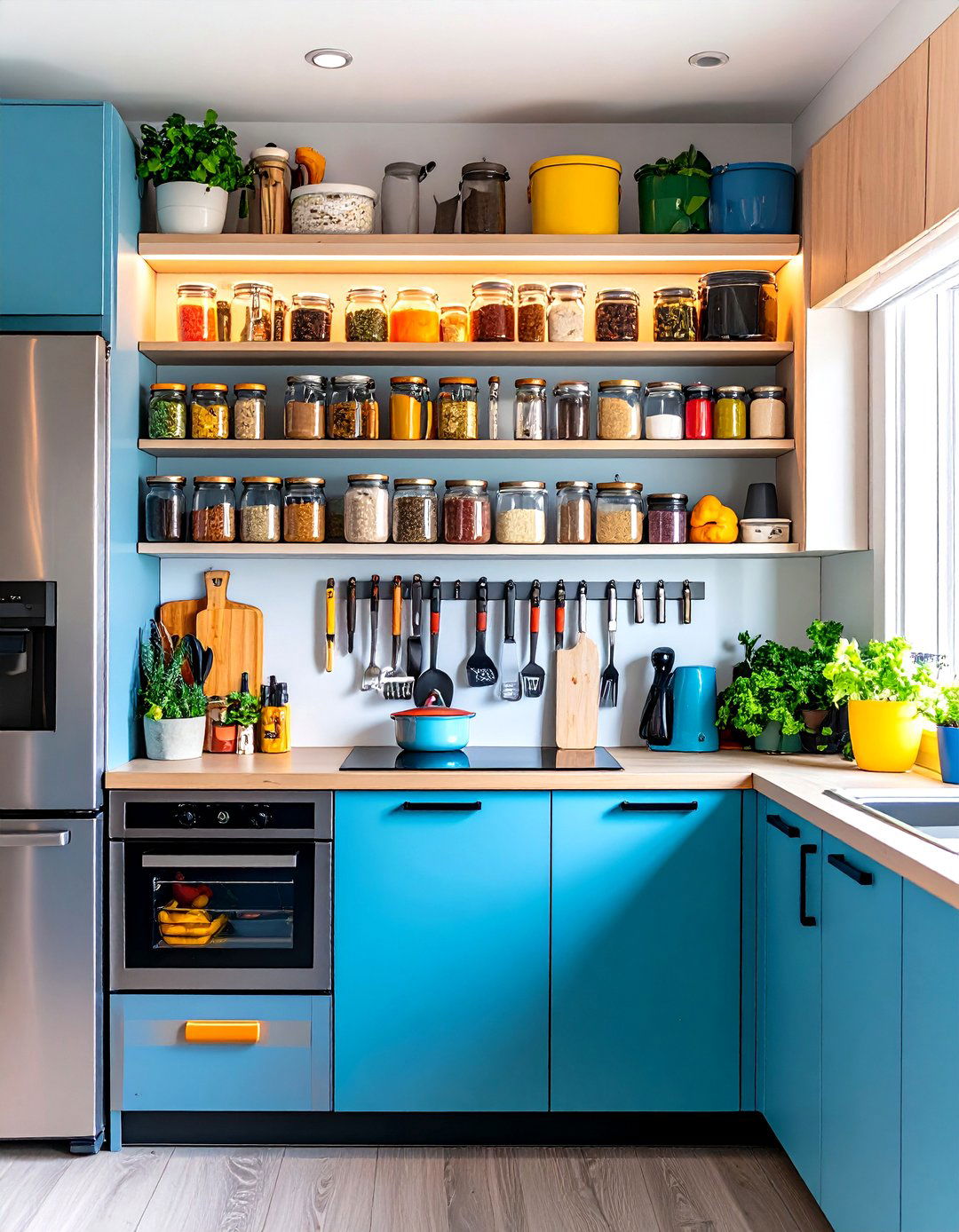 Magnetic Storage Solutions - 24 Mobile Home Kitchen Ideas